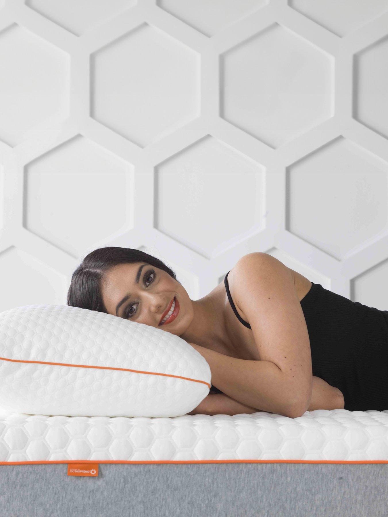  image of dormeo-octasmart-hybrid-mattress-and-pillow-bundle