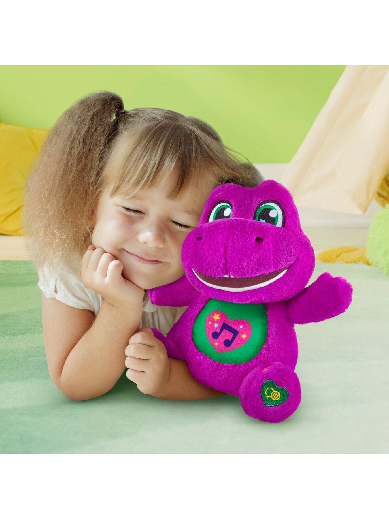  image of barney-fisher-price-barneys-world-sing-along-barney-plush-105-inch-figure-songs-sounds-amp-soft-texture