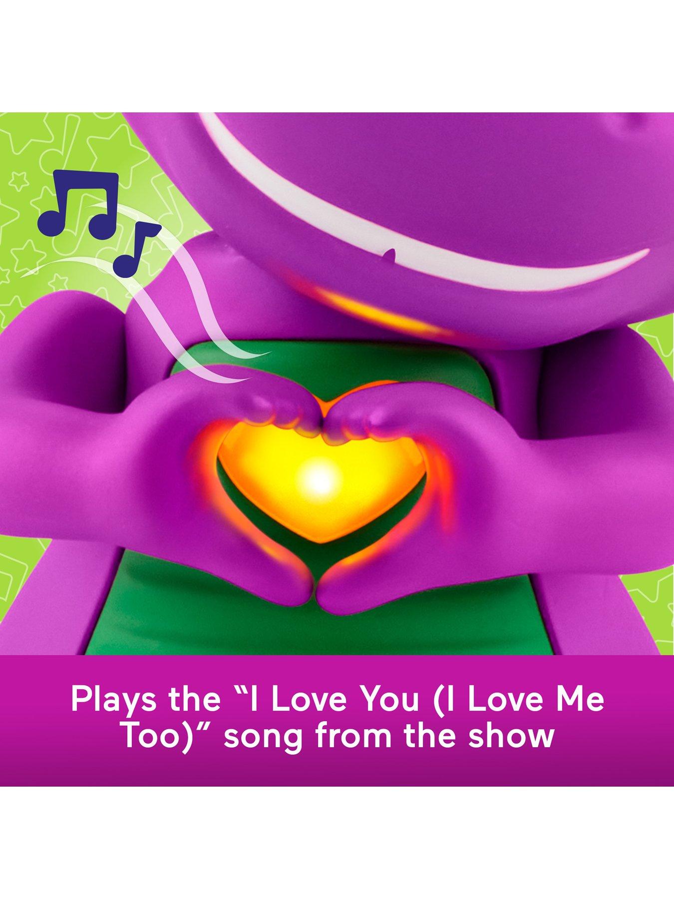  image of barney-fisher-price-barneys-world-heart-hands-barney-toy-figure-with-music-amp-lights-for-kids