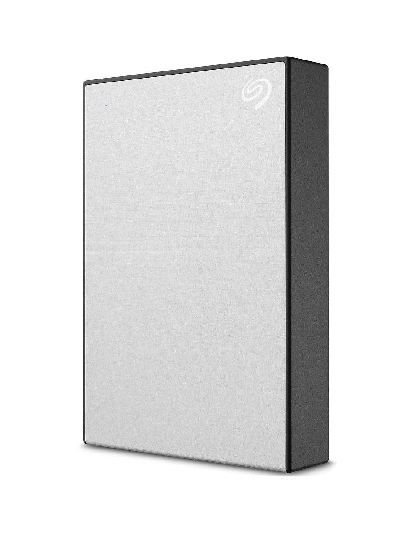 Seagate One Touch Portable HDD with Password 1 TB- Silver