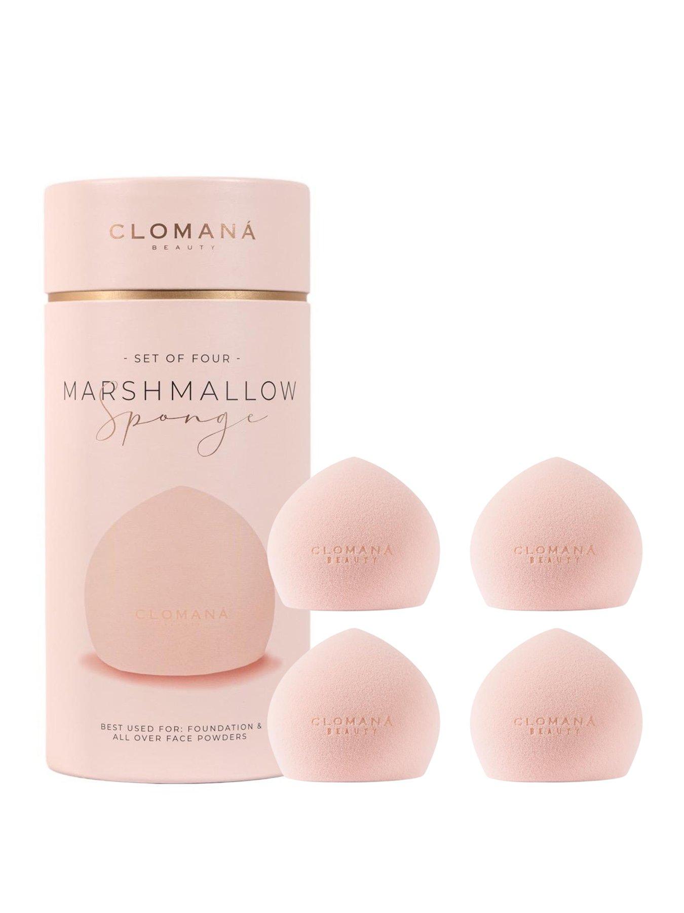  image of clomana-marshmallow-makeup-sponge-set-of-4