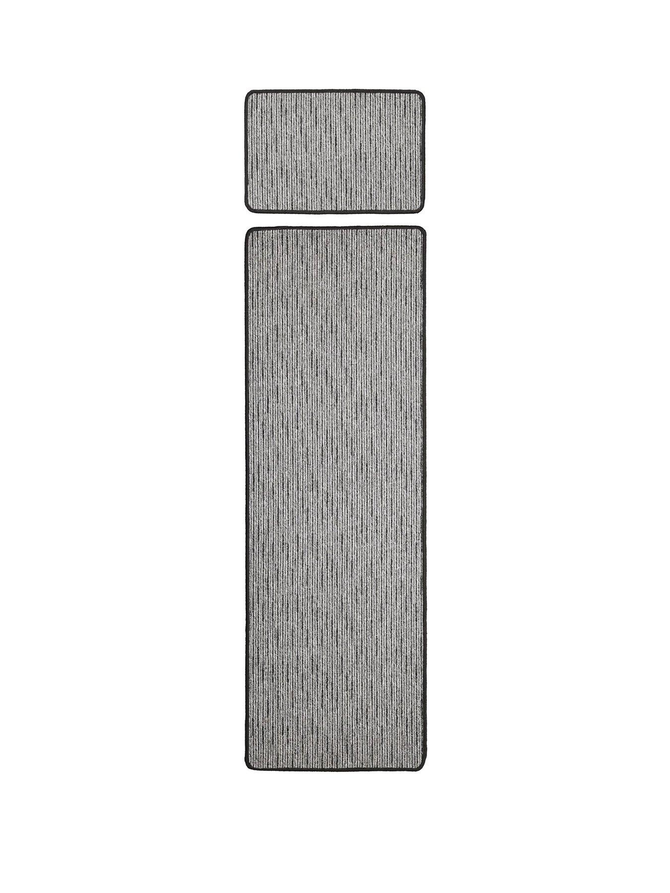 Image 2 of 3 of The Very Collection Multi-Stripe Runner and Doormat Set
