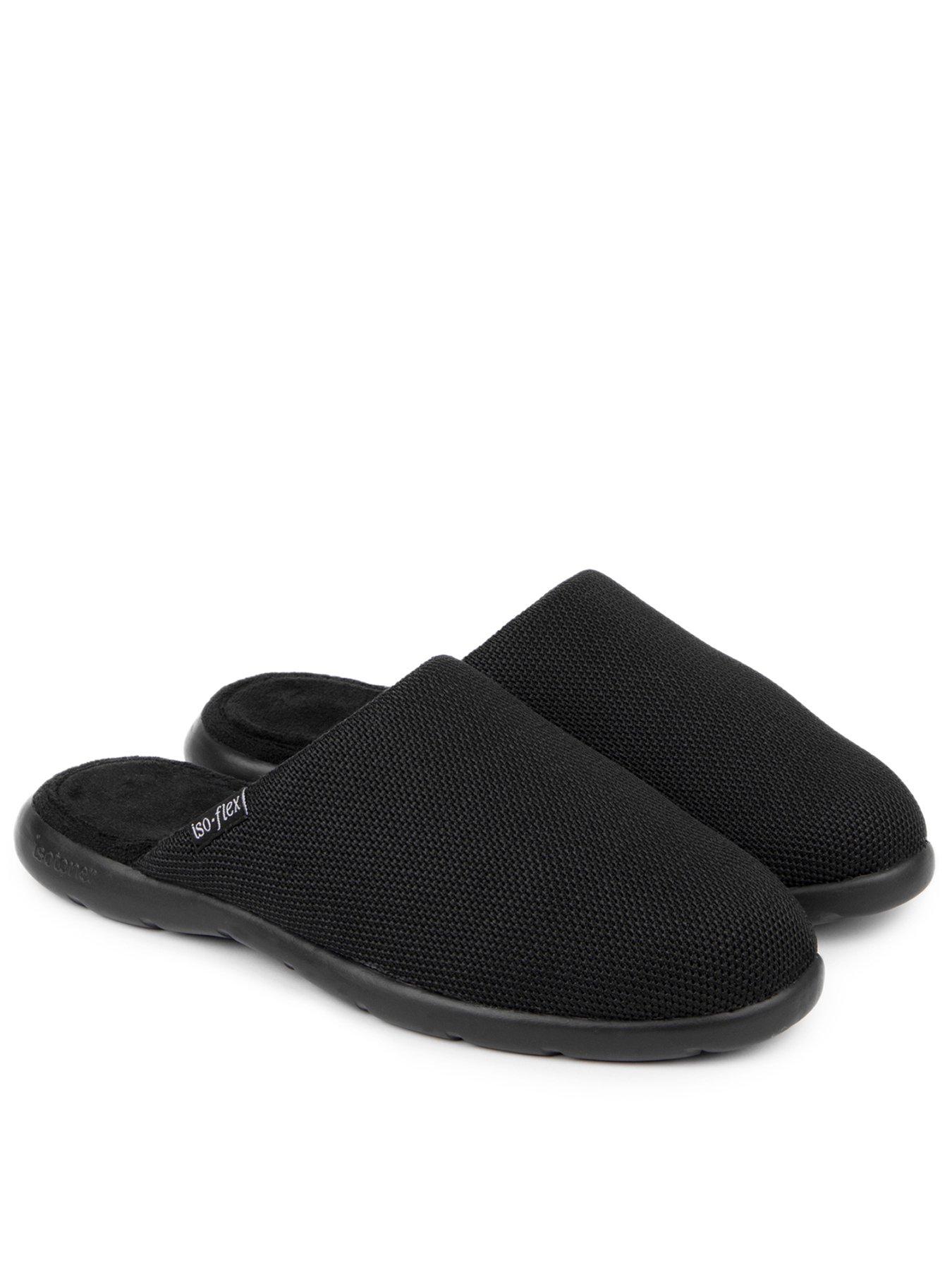 undefined Isotoner Isoflex Textured Mule Slipper