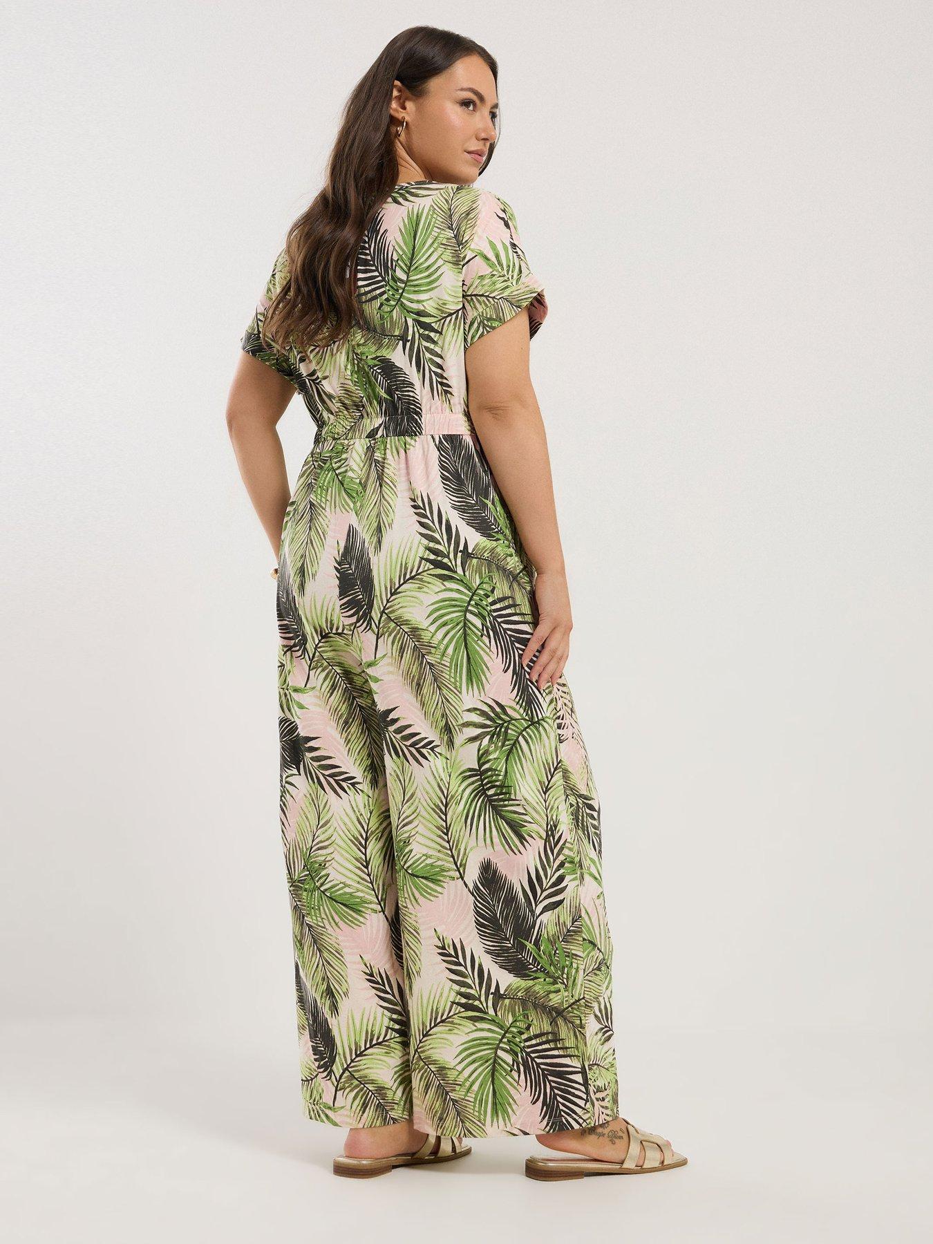 stillFront image of yours-curve-cotton-jumpsuit