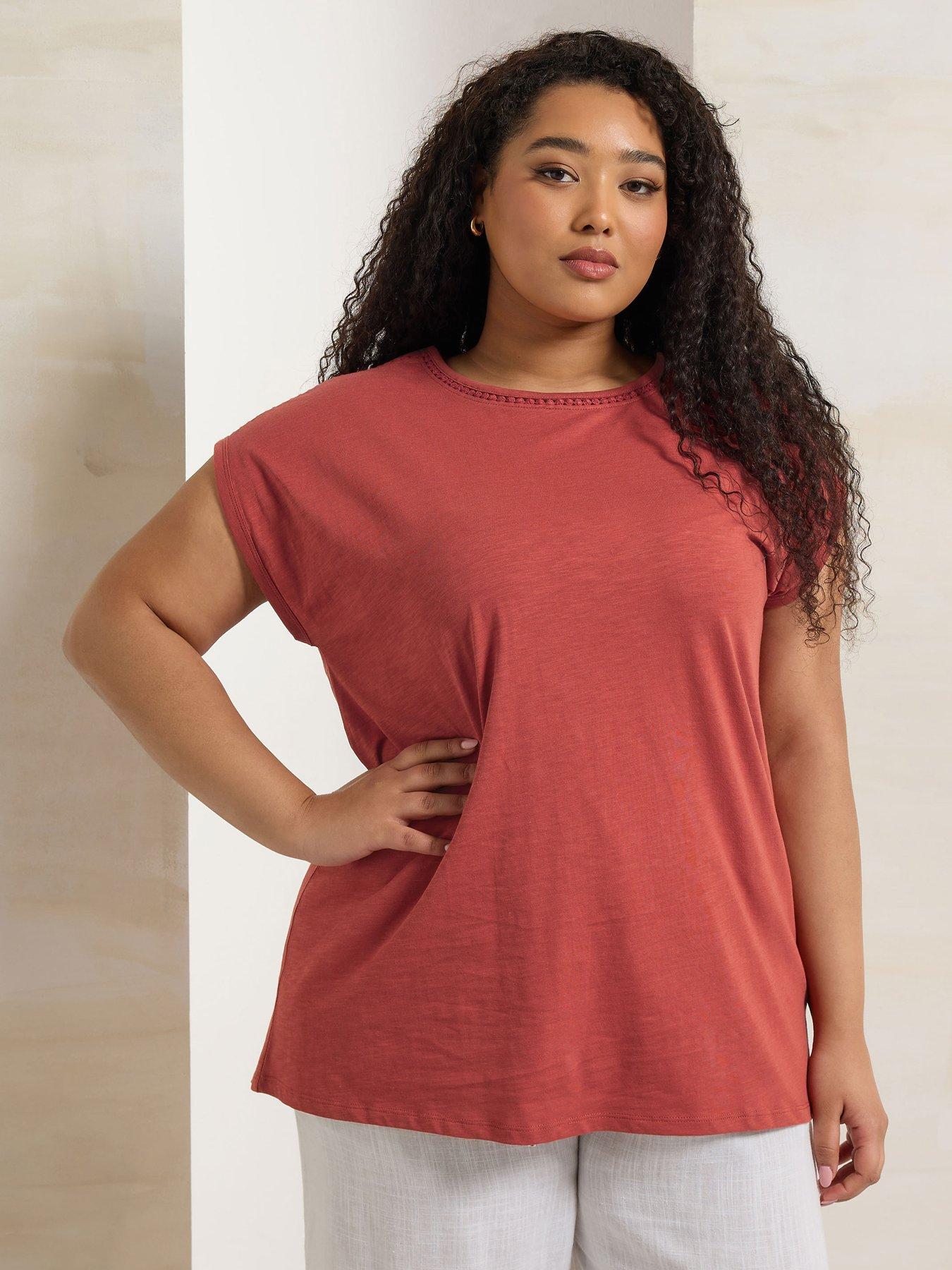 undefined Curve Pompom Insert Yolk Top - Orange