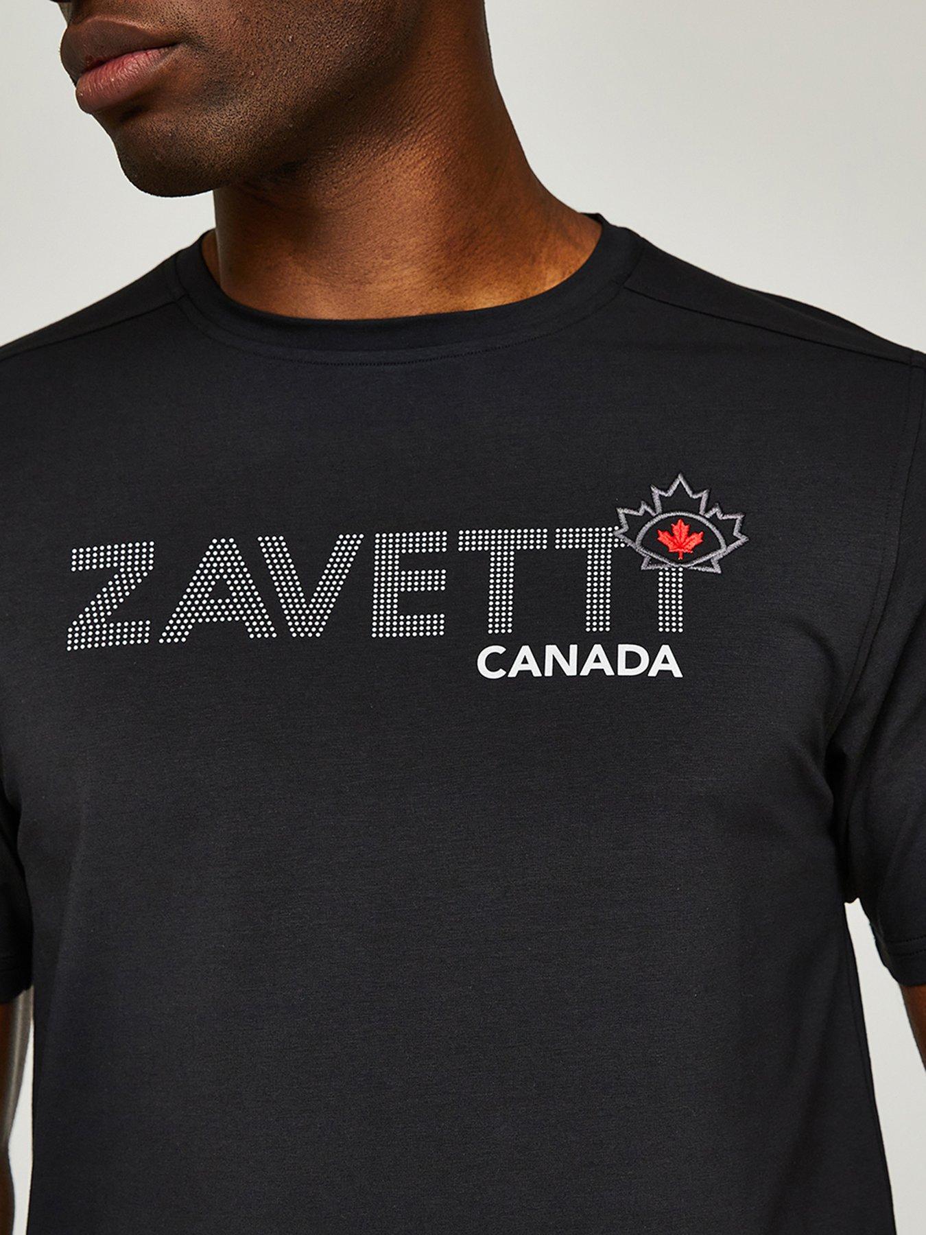  image of zavetti-canada-nichelli-t-shirt-black