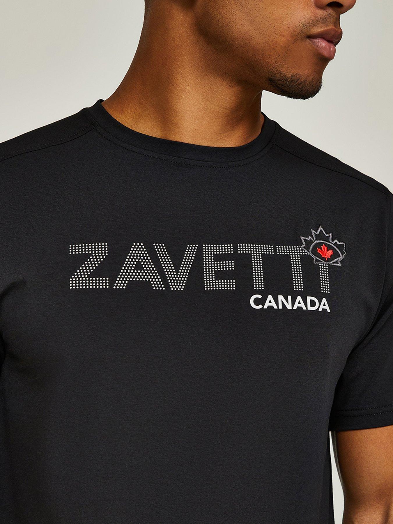  image of zavetti-canada-nichelli-t-shirt-black