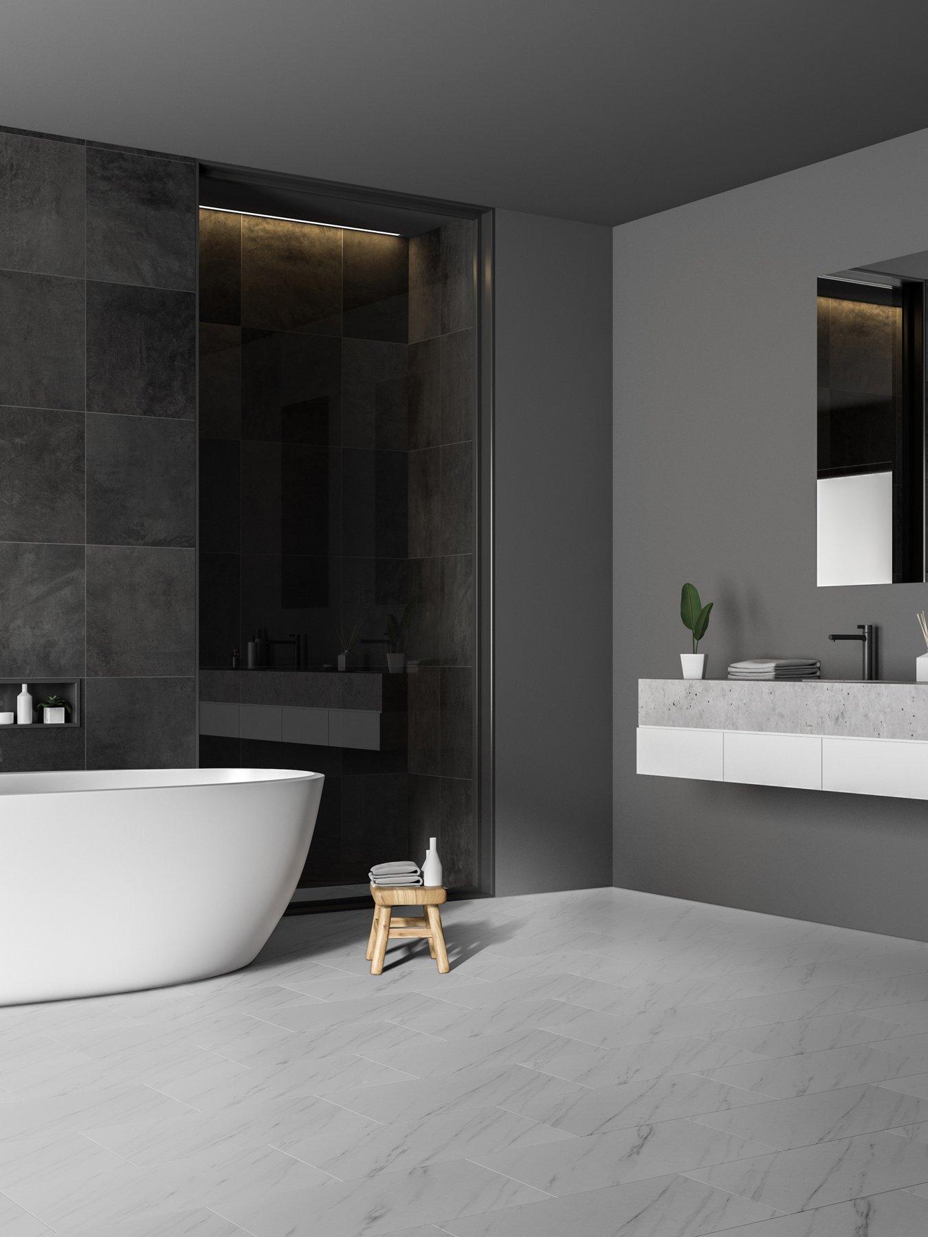 undefined Click Plus Carrara White