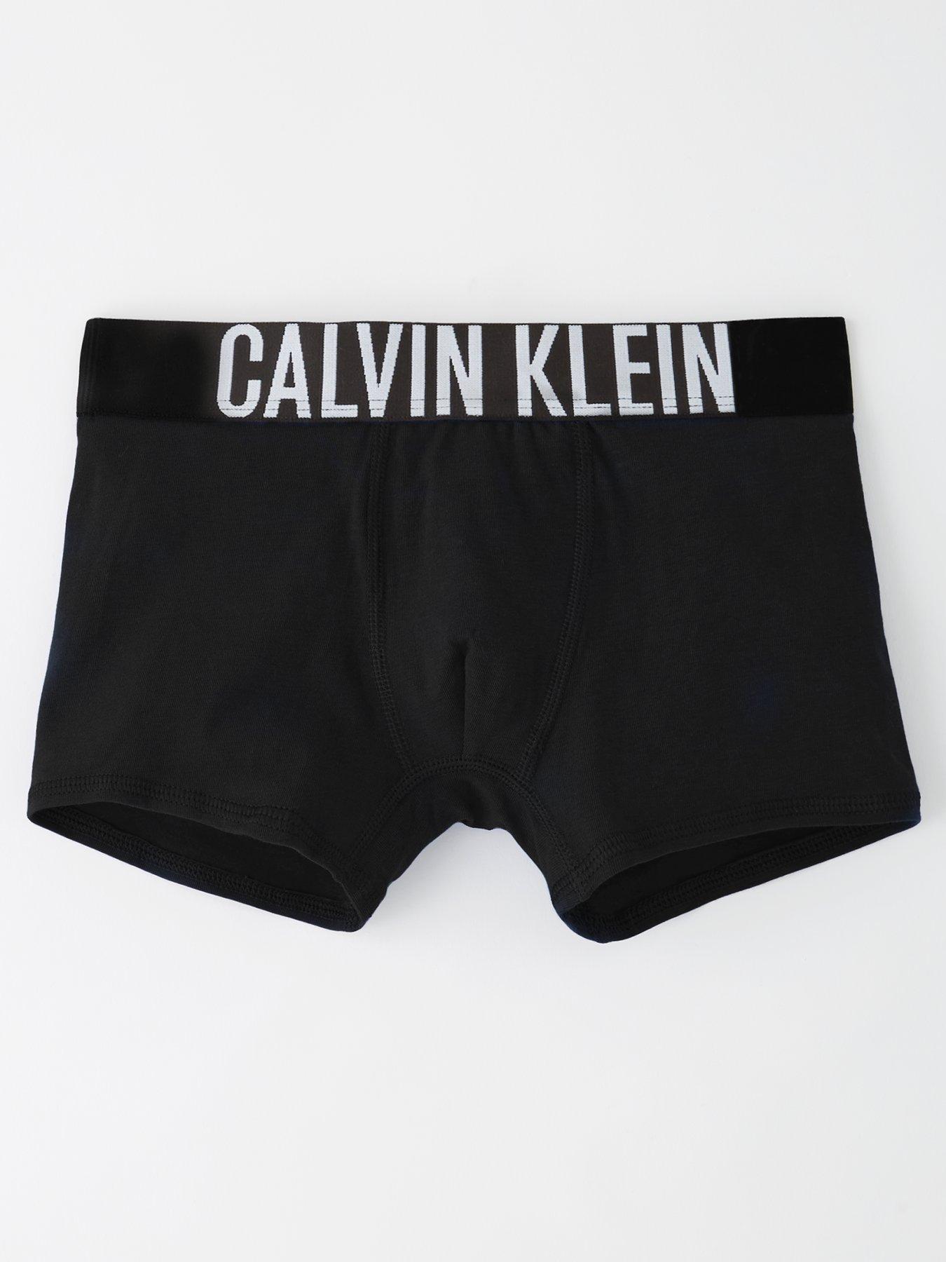 Image 3 of 4 of Calvin Klein Boys 3 Pack Trunk - Multi