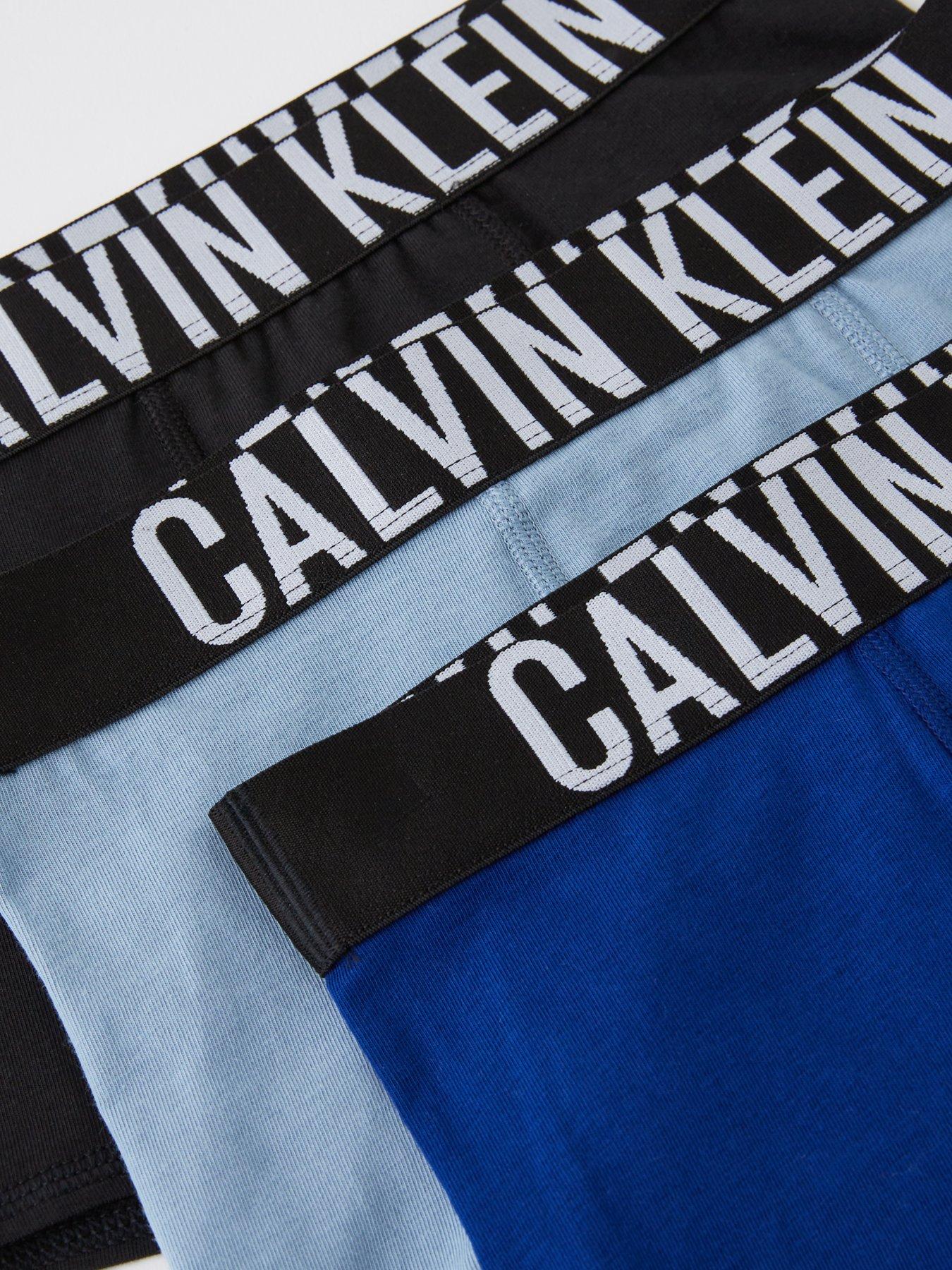 Image 4 of 4 of Calvin Klein Boys 3 Pack Trunk - Multi