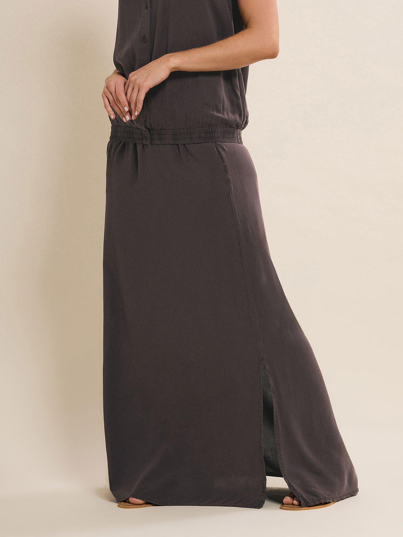 long-tall-sally-acid-wash-skirt-brown