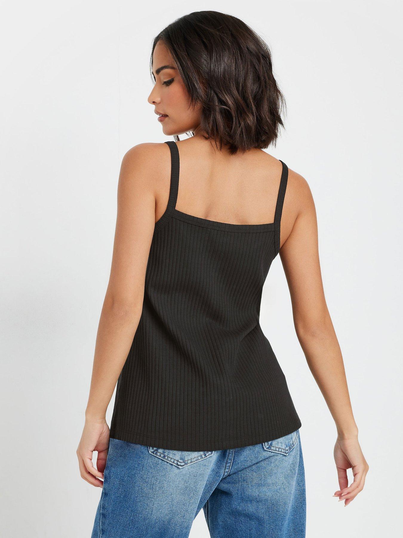 stillFront image of pixiegirl-petite-2-pack-button-front-rib-vest