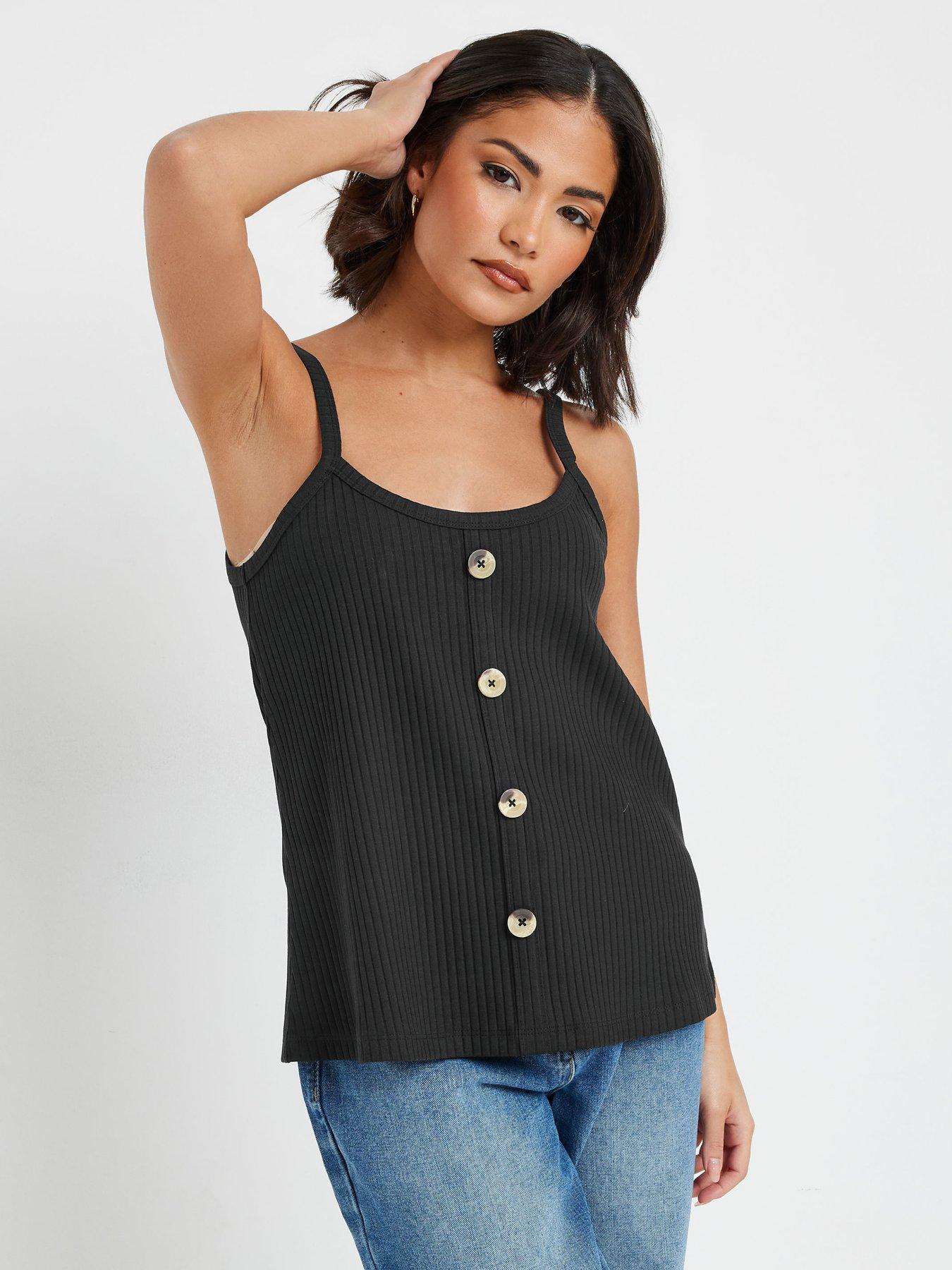  image of pixiegirl-petite-2-pack-button-front-rib-vest