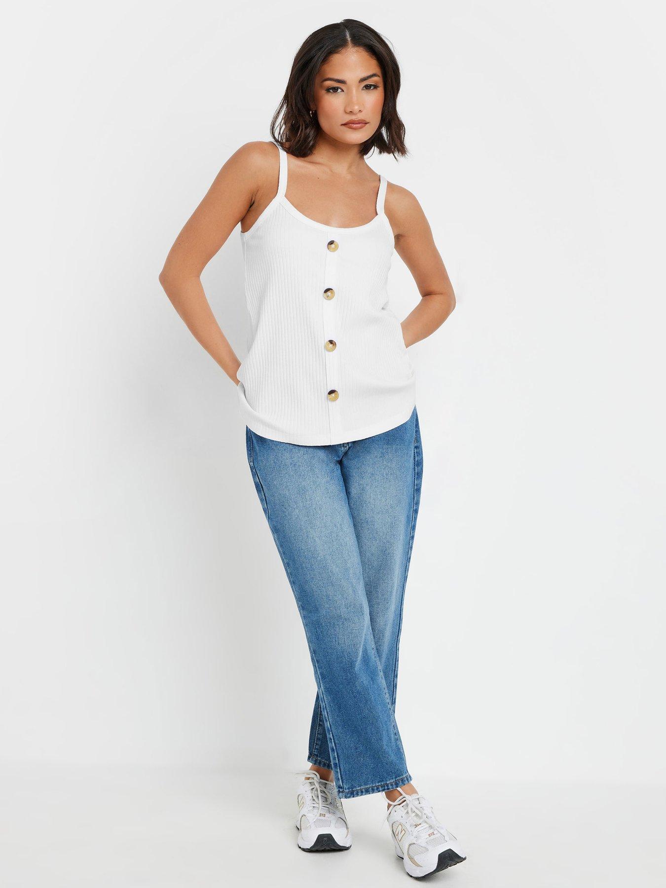  image of pixiegirl-petite-2-pack-button-front-rib-vest
