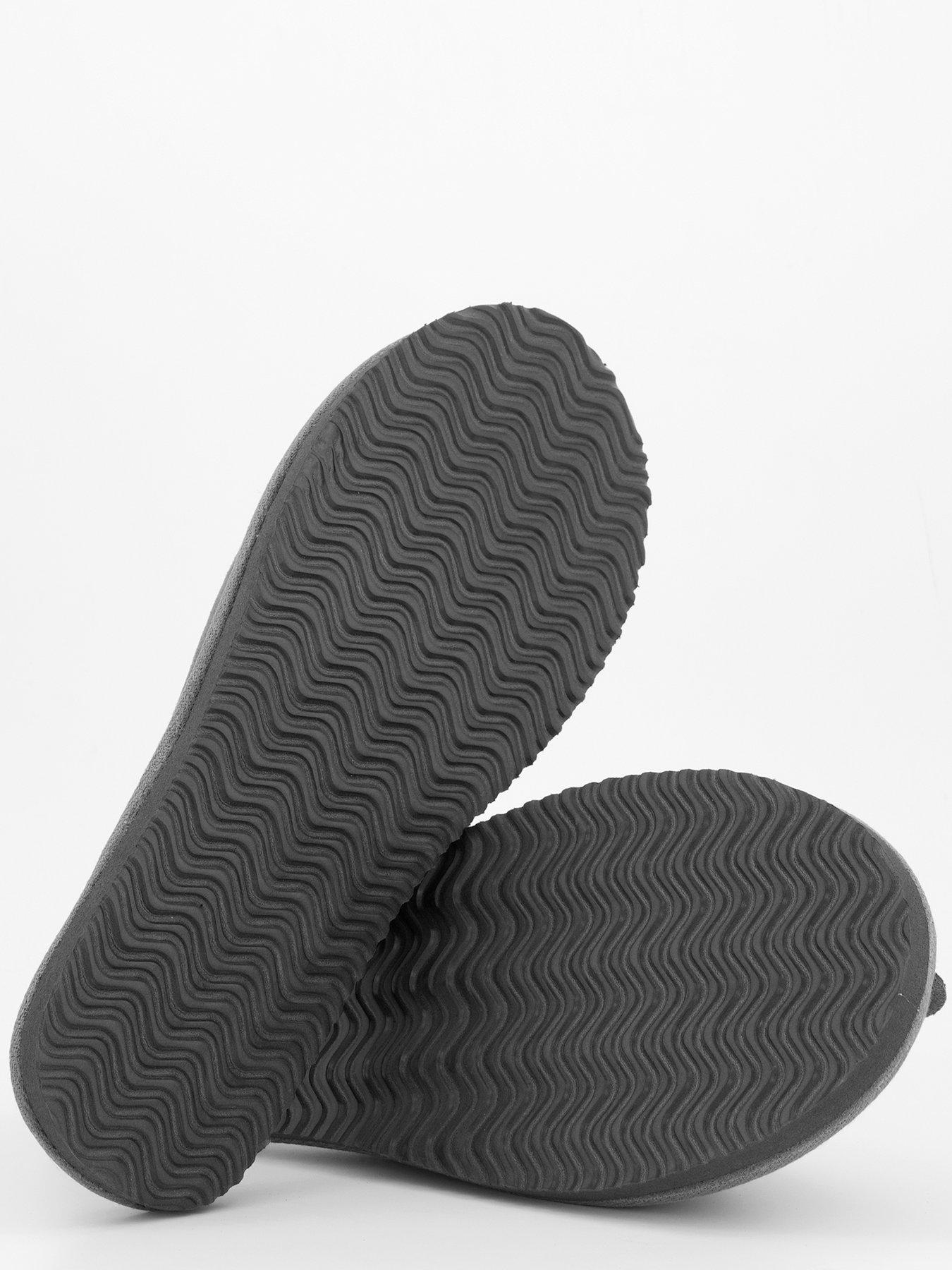  image of jack-jones-microfibre-slipper-grey