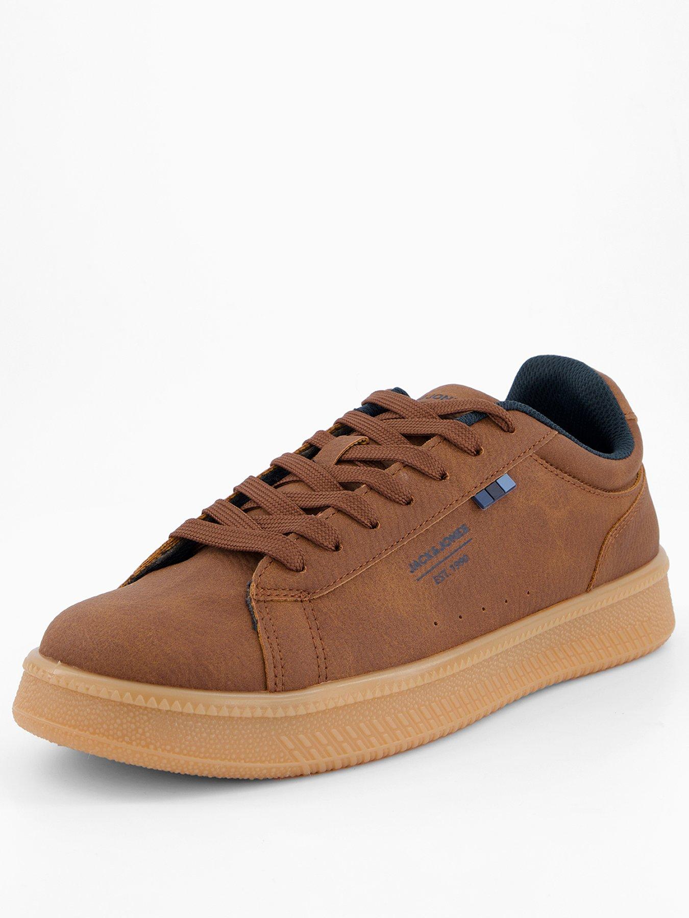 Image 2 of 7 of Jack & Jones Haven Tumble And Nubuck Trainers - Brown