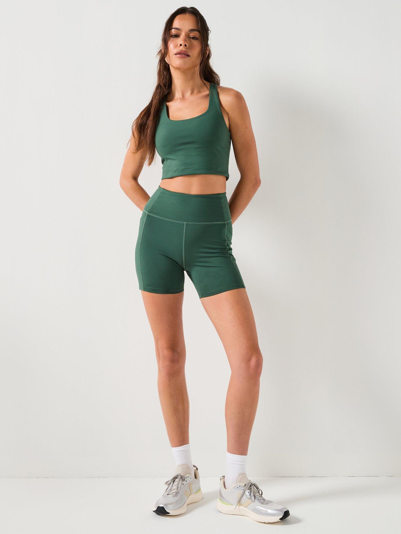  image of girlfriend-collective-womens-training-paloma-bra-green