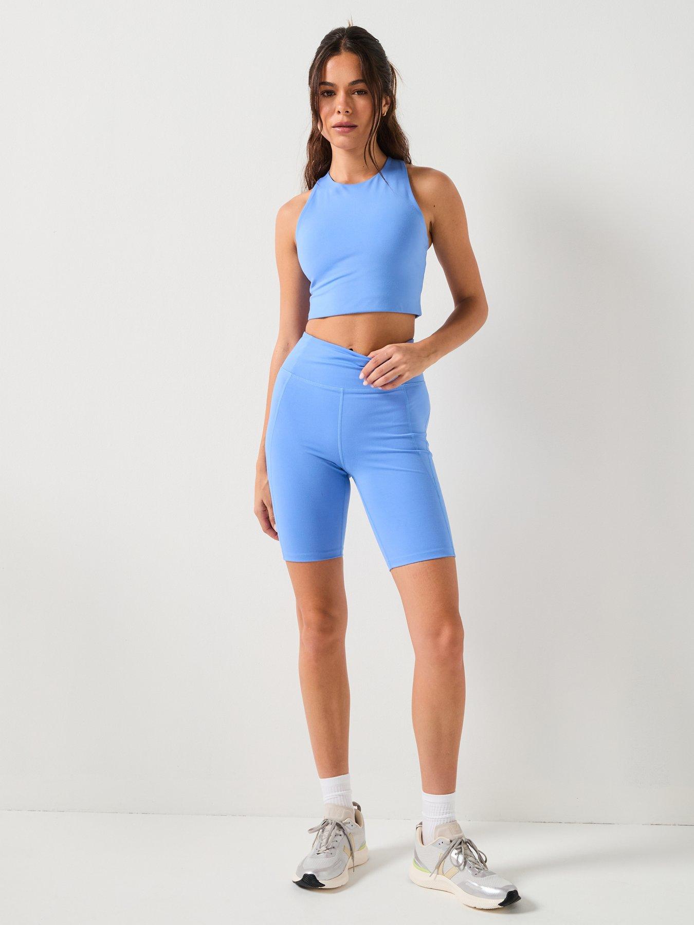 Image 3 of 6 of Girlfriend Collective Womens Training Dylan Bra - Blue