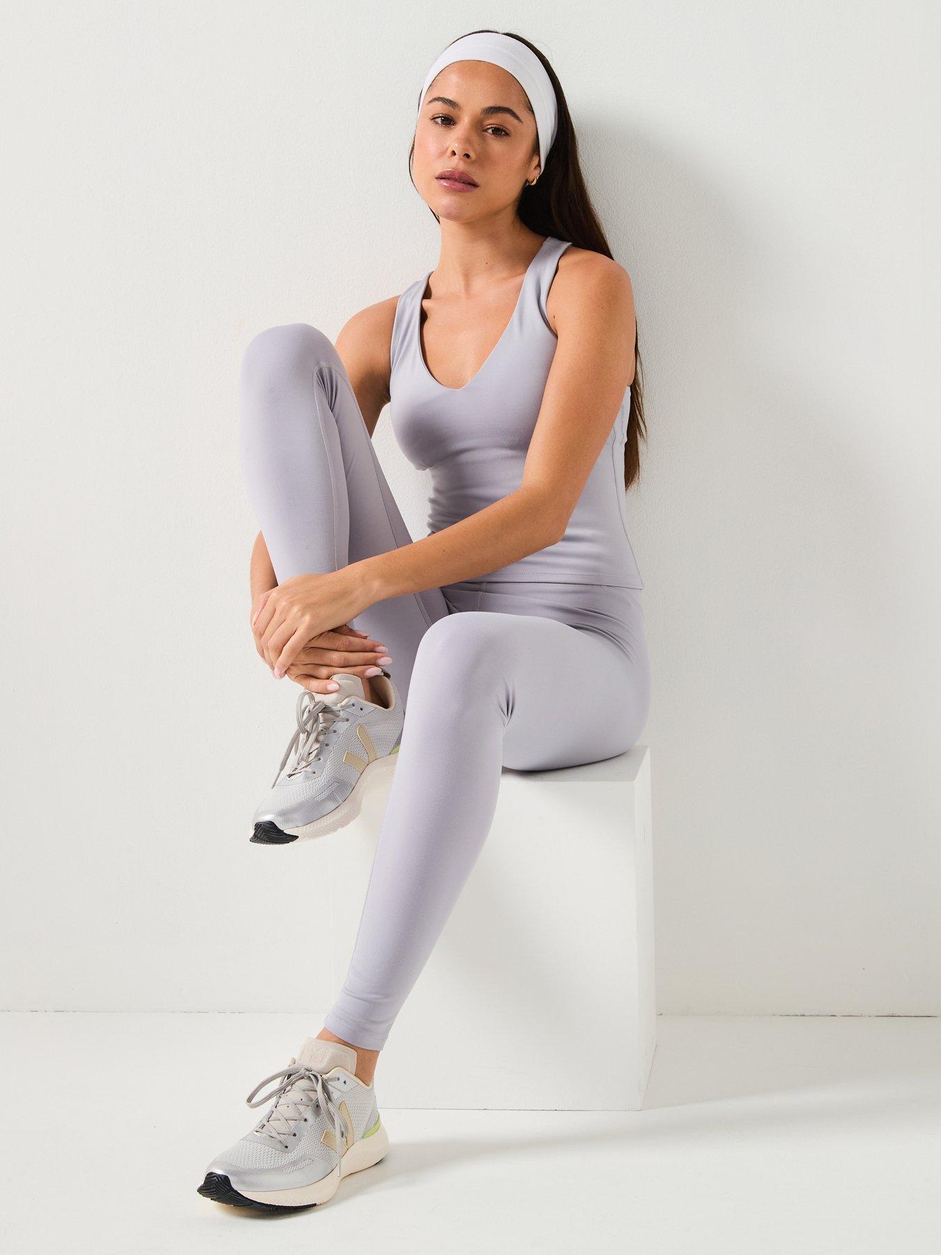  image of girlfriend-collective-womens-training-float-legging-purple