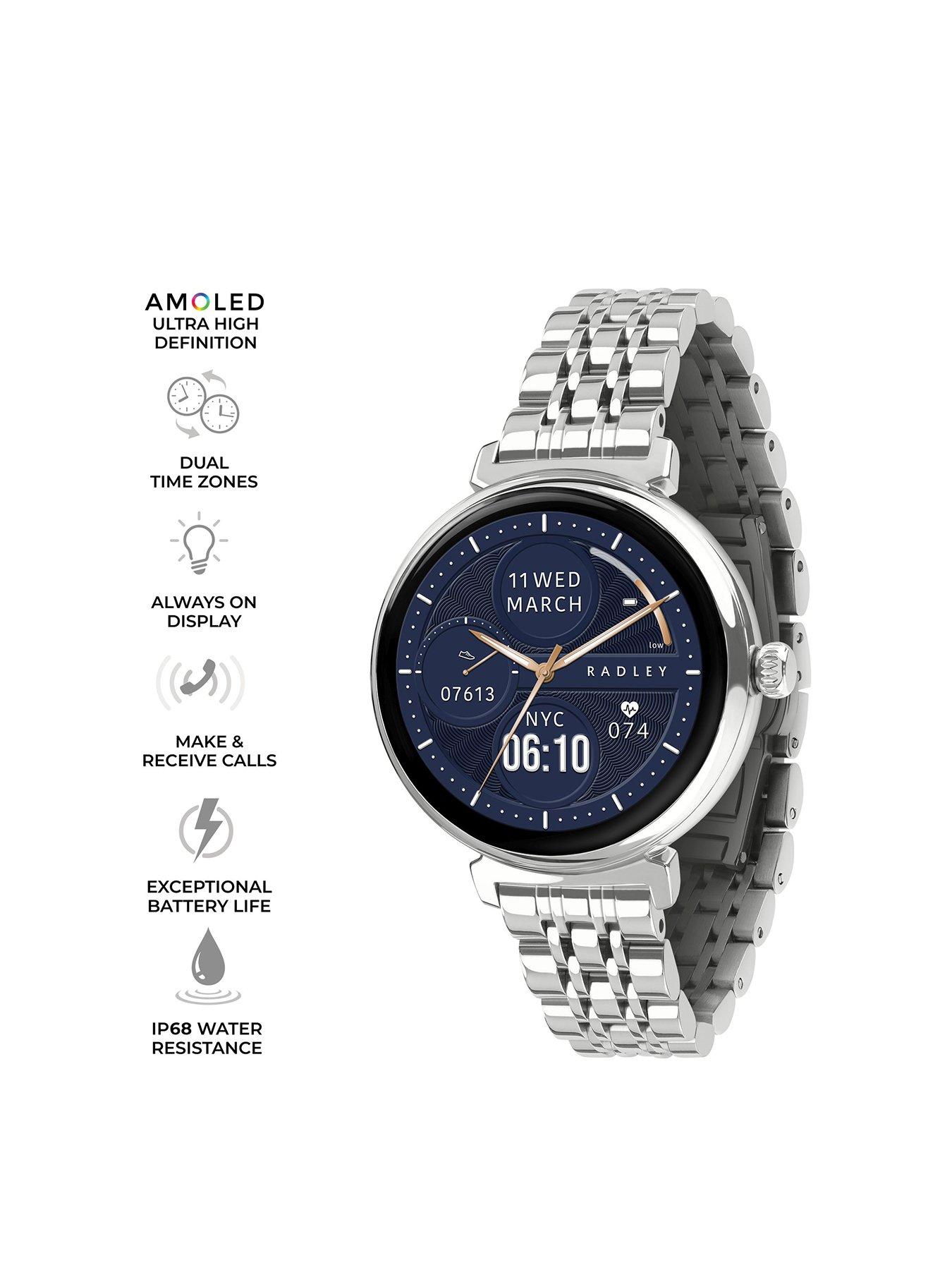 Image 2 of 5 of Radley Smart Series 48 AMOLED Silver Smart Watch