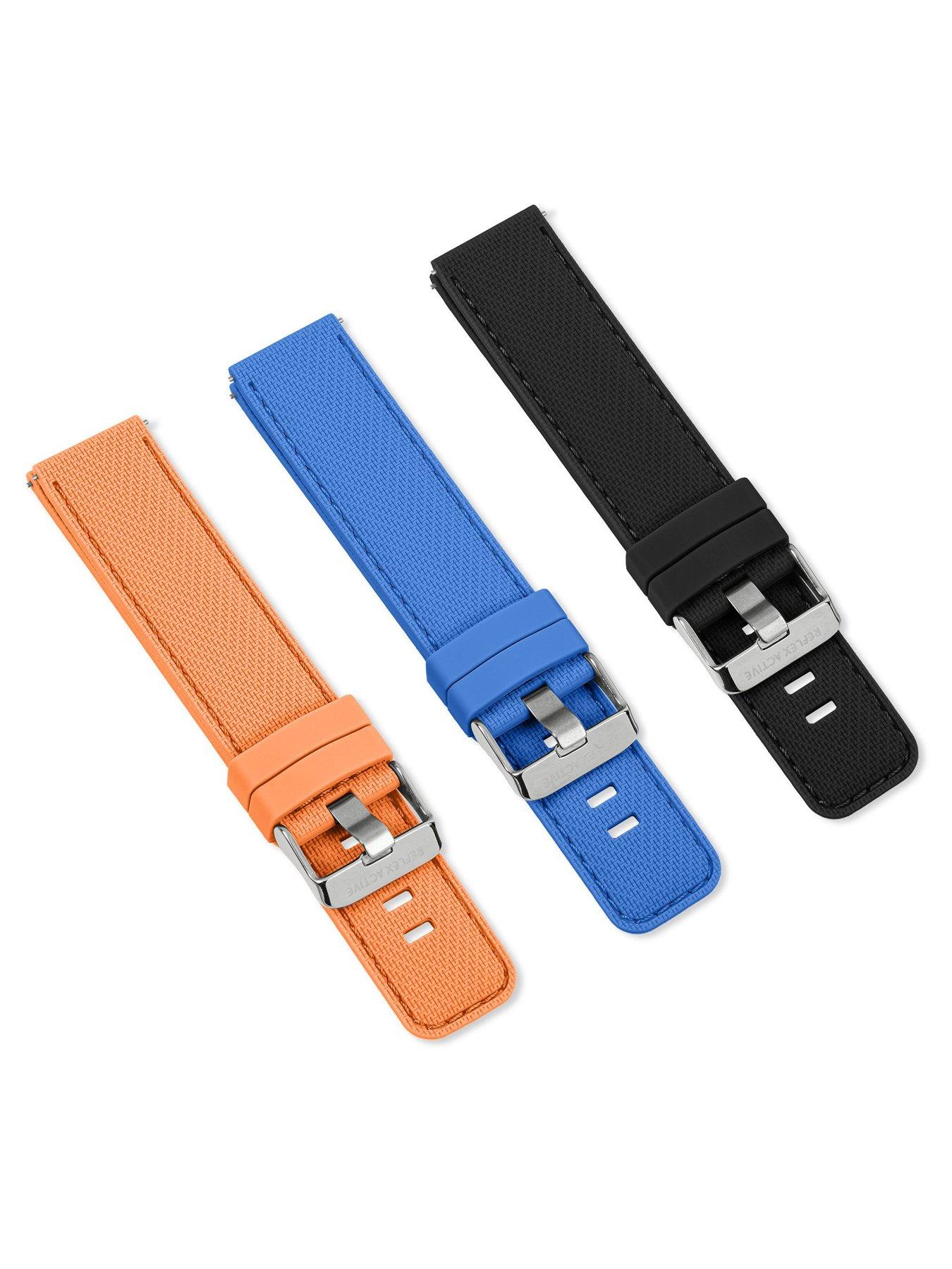 Image 2 of 5 of Reflex Active Interchangeable Smart Watch Strap Set