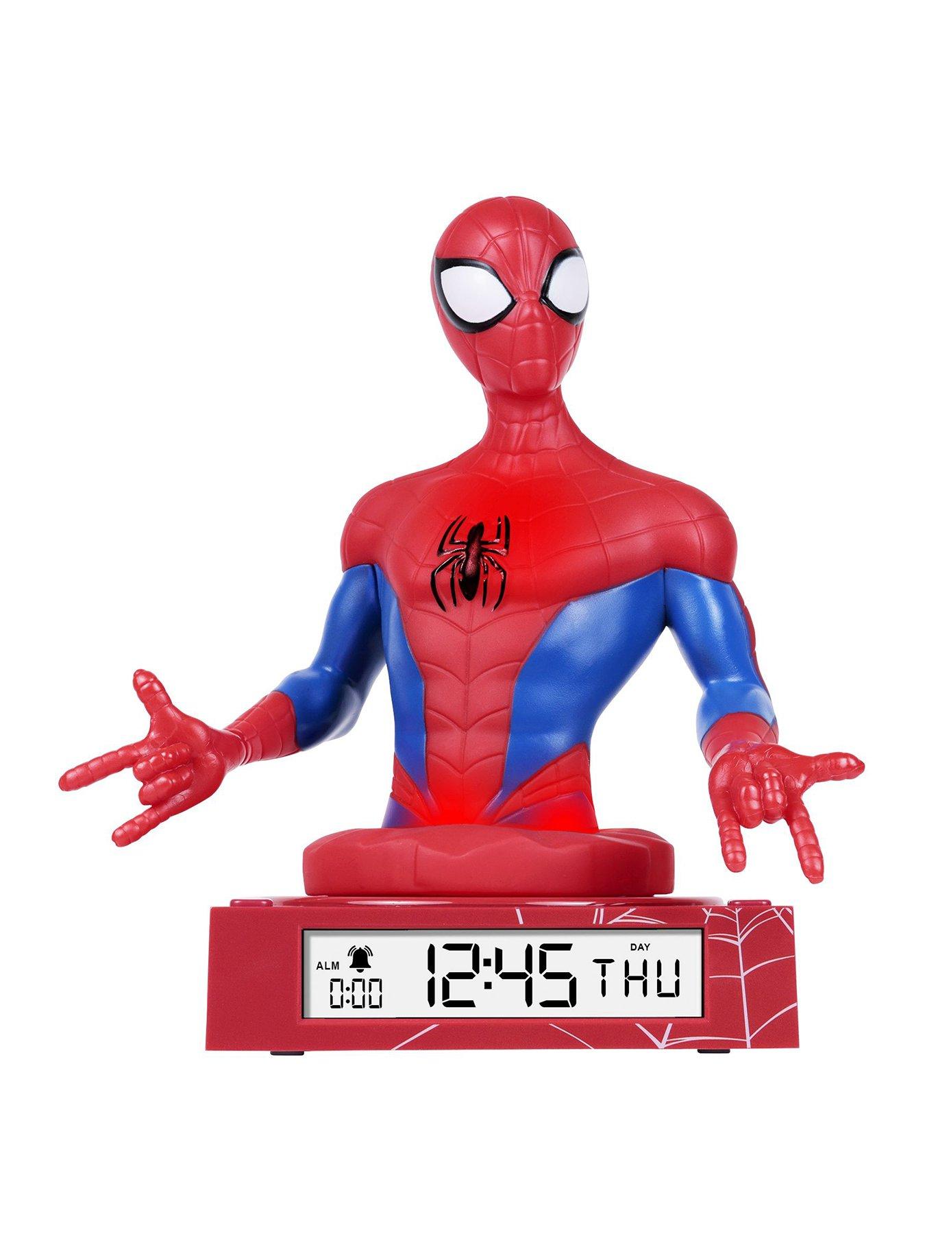 Spiderman 3D Digital Nightlight Alarm Clock