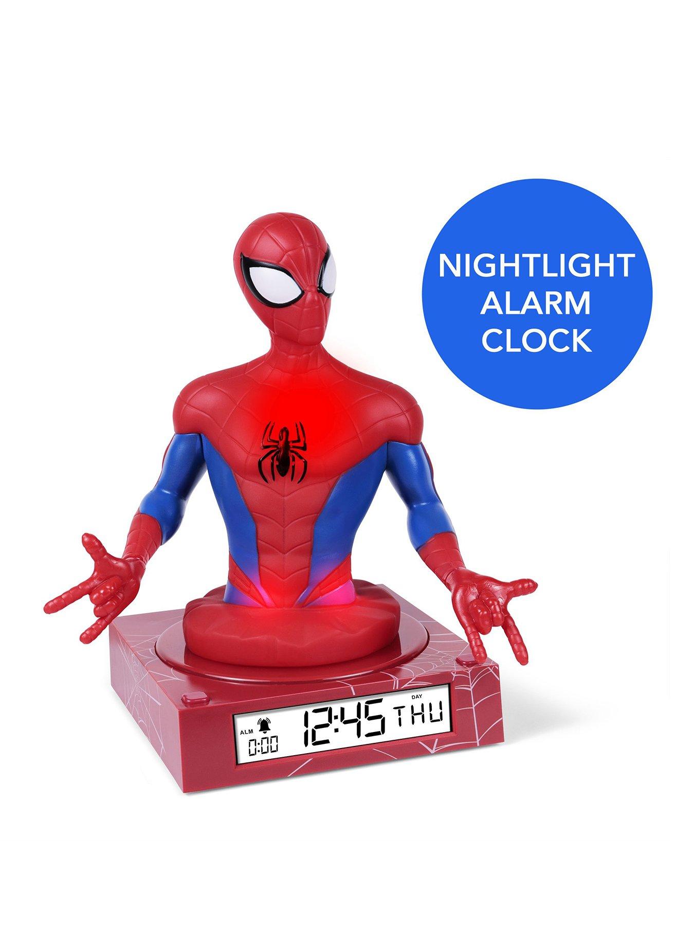  image of spiderman-3d-spiderman-digital-nightlight-alarm-clock
