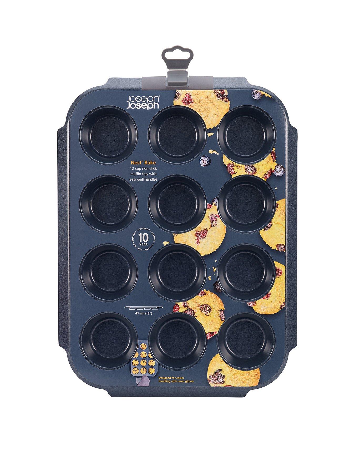 joseph-joseph-nest-bake-non-stick-12-cup-blue-muffin-tray