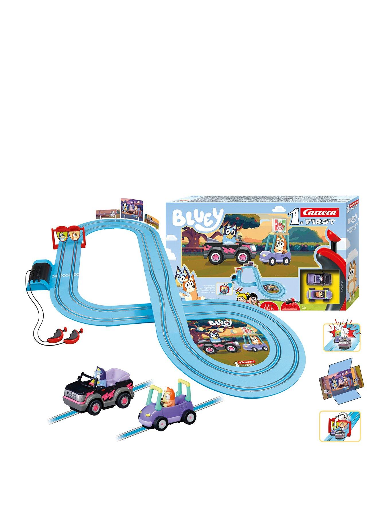 Bluey Carrera FIRST Slot Car Racing Set - 2.9m
