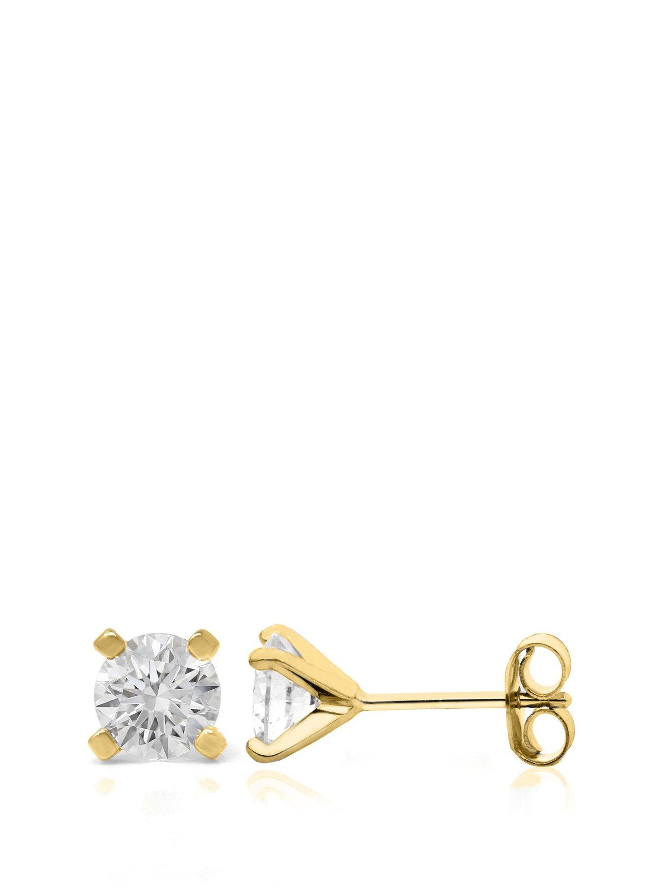 say-it-with-classic-claw-set-earrings-yellow-gold-plated