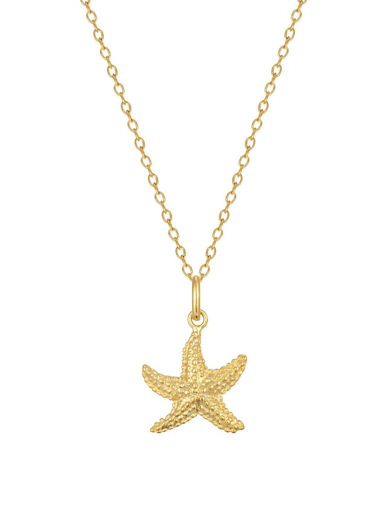 seol-gold-18ct-gold-plated-starfish-charm-necklace