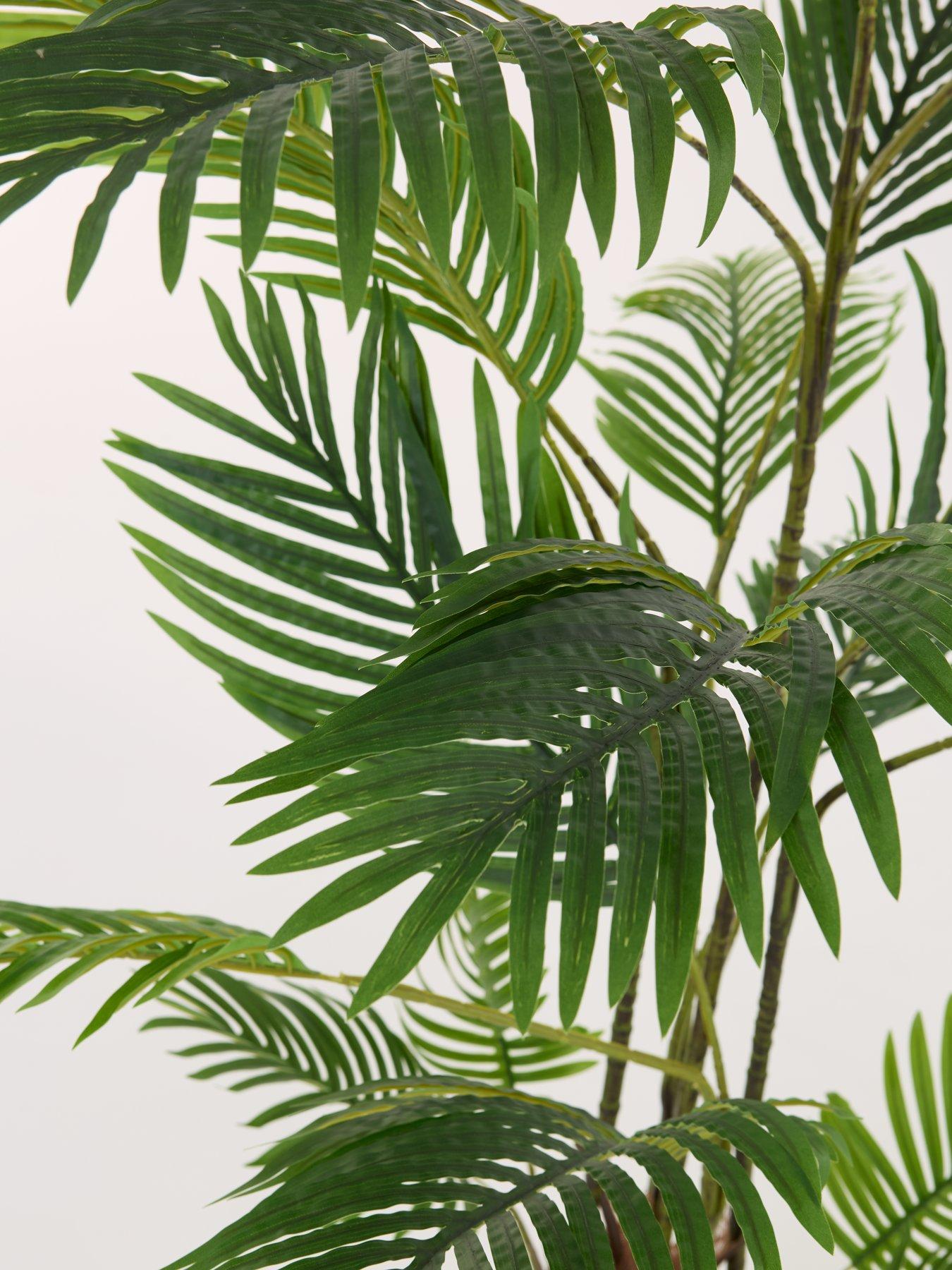 Image 6 of 7 of Very Home Real Touch Faux Pearl Palm Tree in Plastic Pot