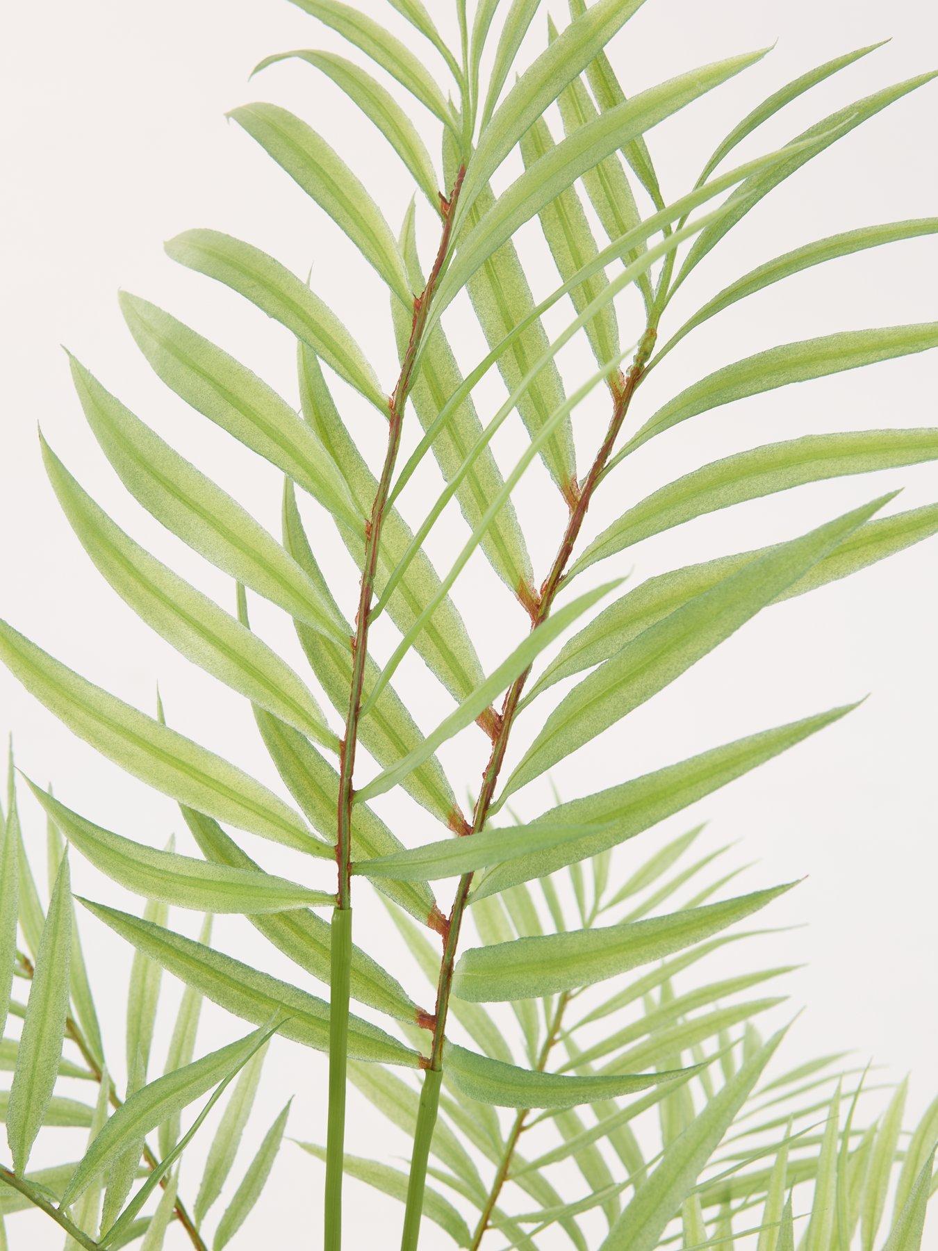 Image 5 of 7 of Very Home Faux Palm Plant in Plastic Pot