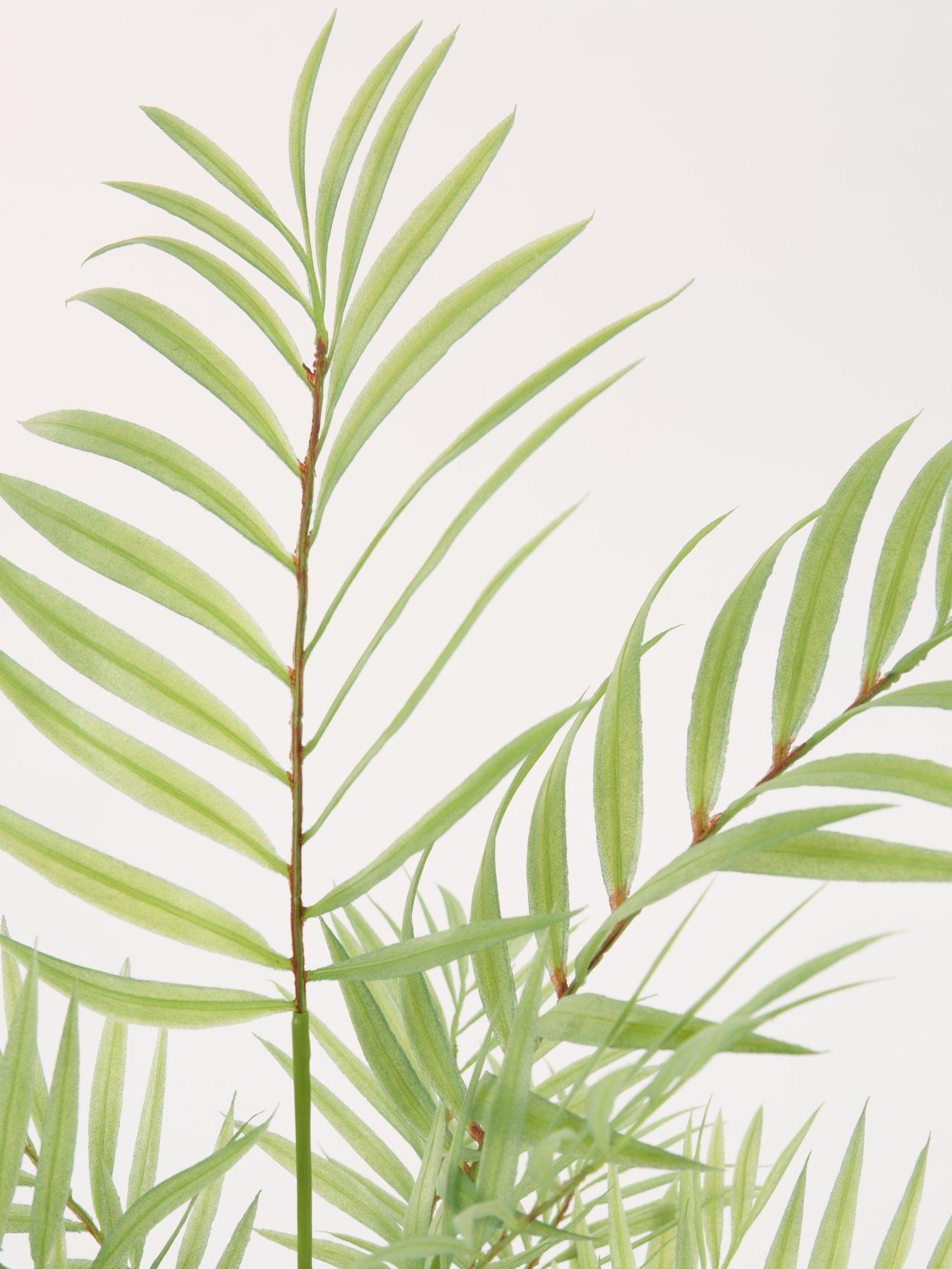 Image 6 of 7 of Very Home Faux Palm Plant in Plastic Pot