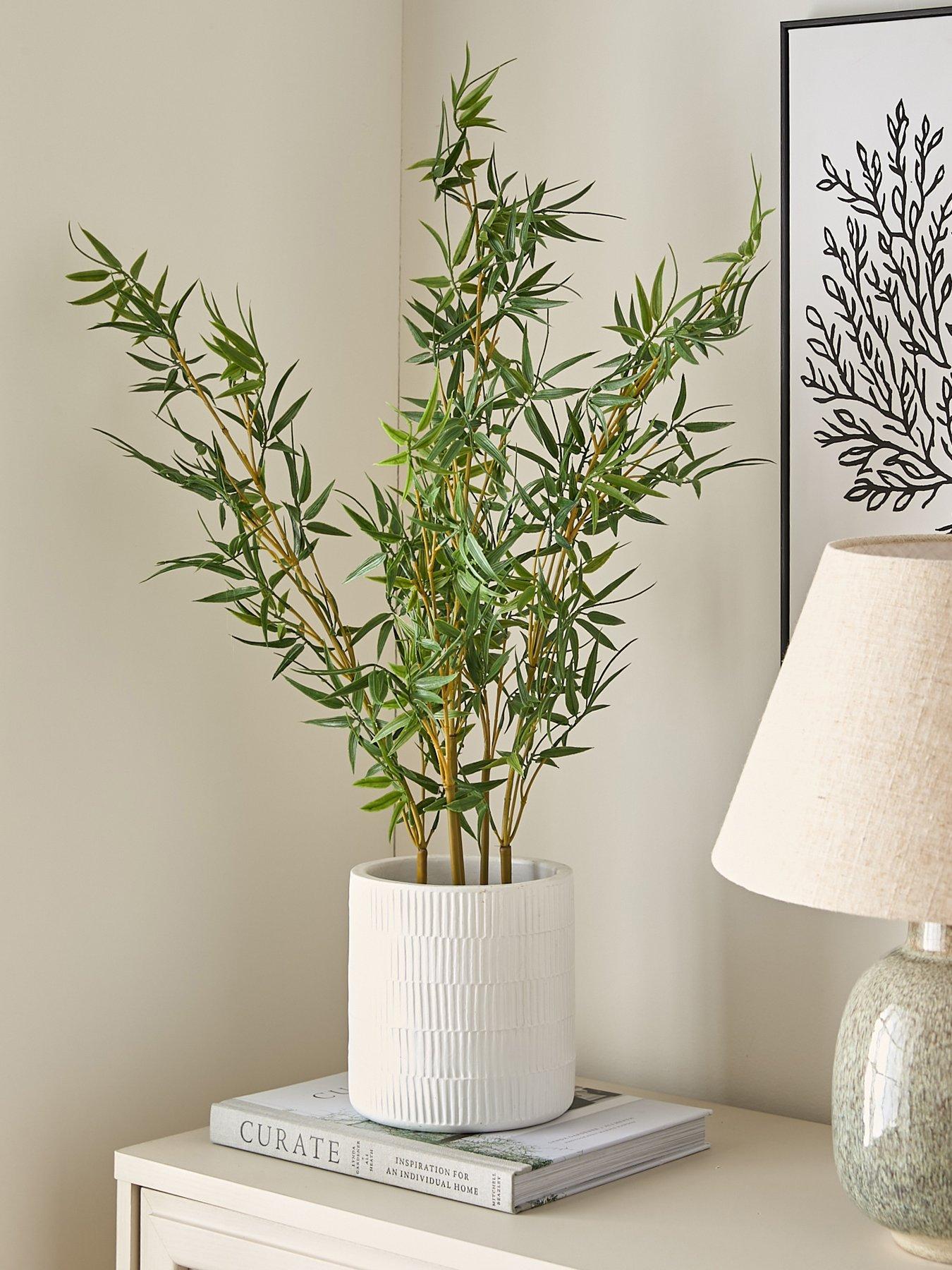 Image 1 of 7 of Very Home Faux Mini-Leaf Bamboo Tree