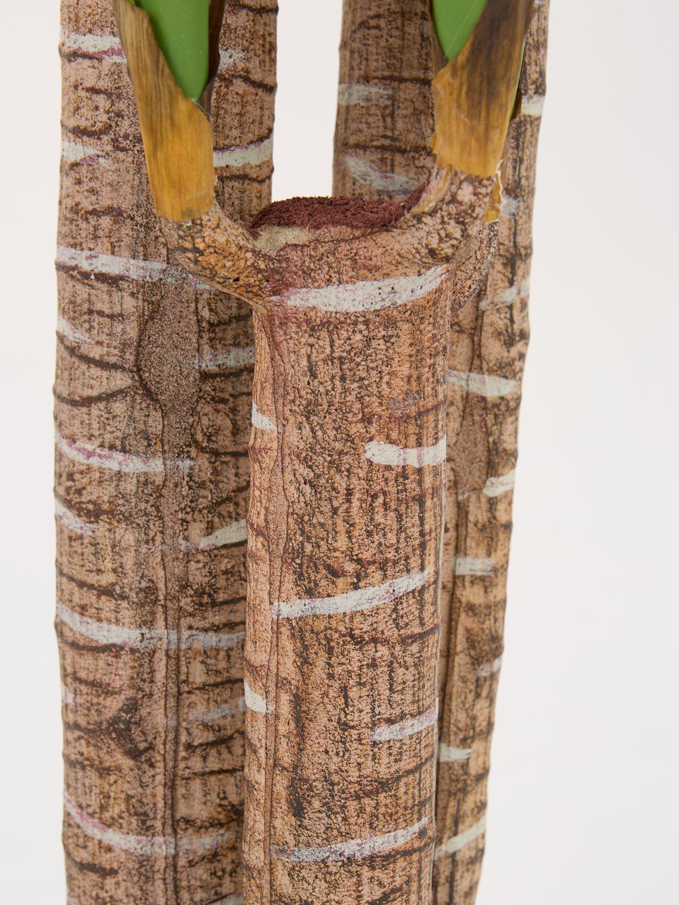 Image 5 of 7 of Very Home Faux Triple Stem Yucca Plant in Plastic Pot