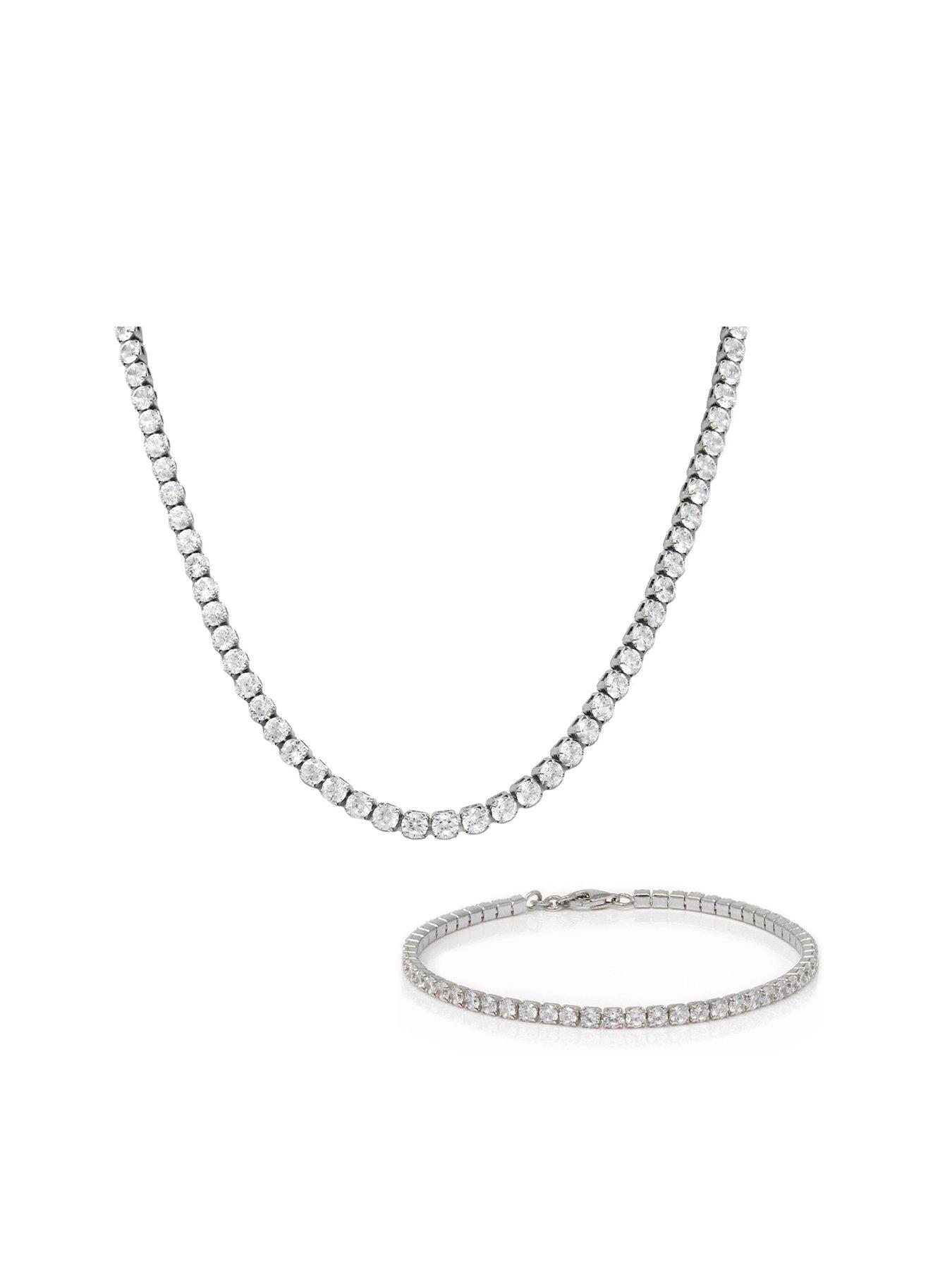 say-it-with-tennis-necklace-bracelet-gift-set-silver