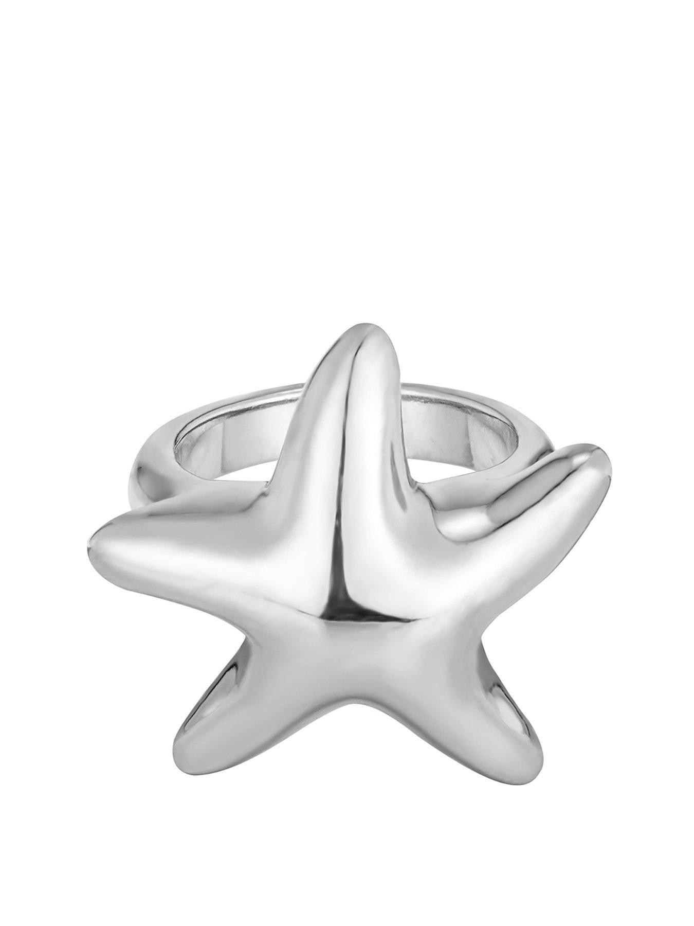 seol-gold-sterling-silver-chunky-starfish-ring