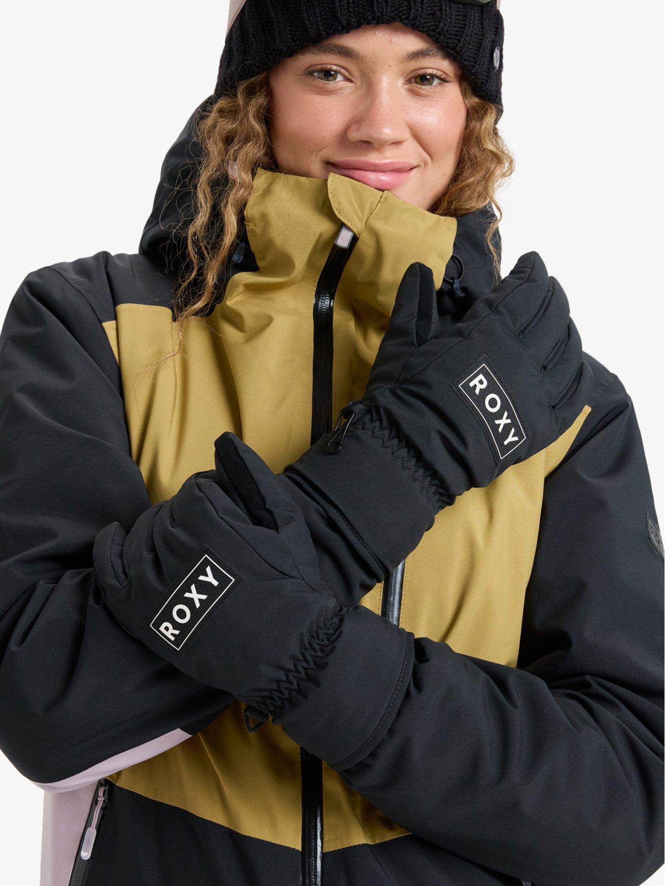 Image 2 of 5 of Roxy Womens Ski Freshfield Gloves - Black