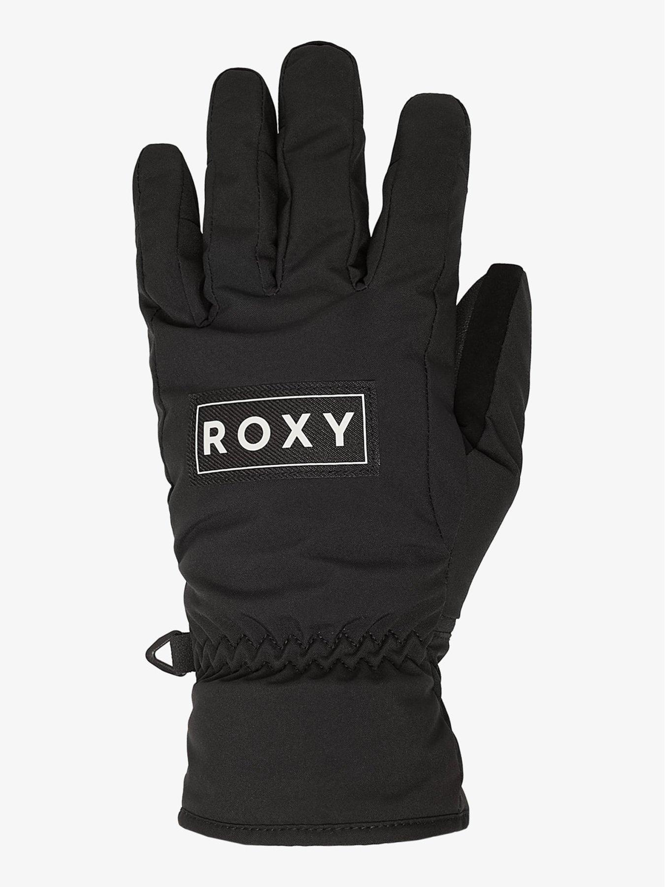 Image 3 of 5 of Roxy Womens Ski Freshfield Gloves - Black