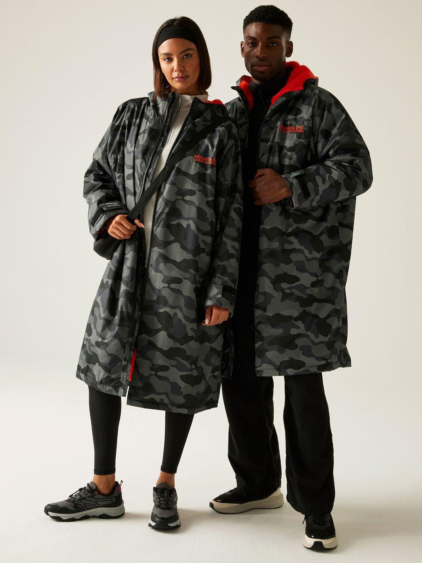 regatta-unisex-changing-robe-grey