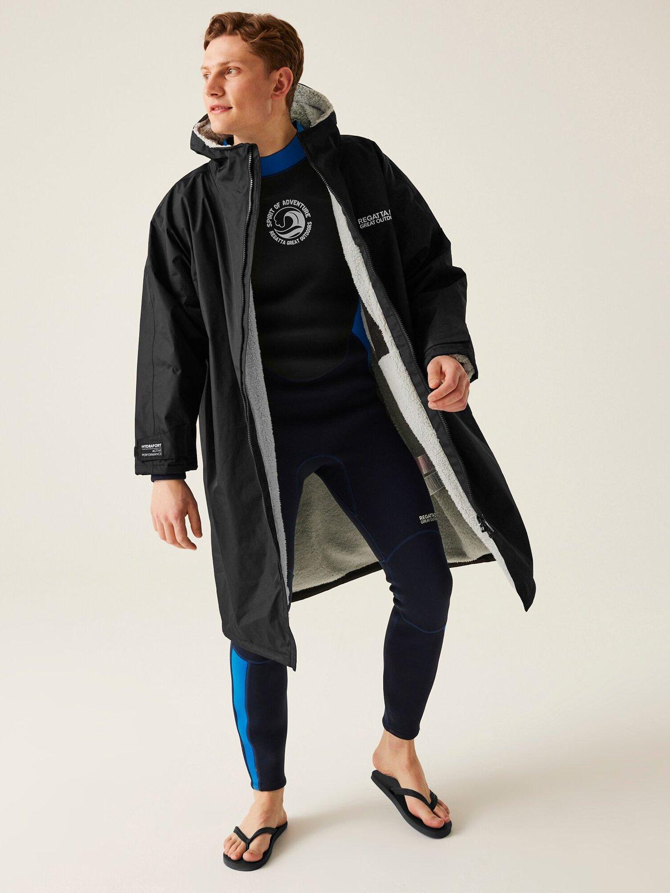 Image 1 of 5 of Regatta Unisex Dry Robe - Black