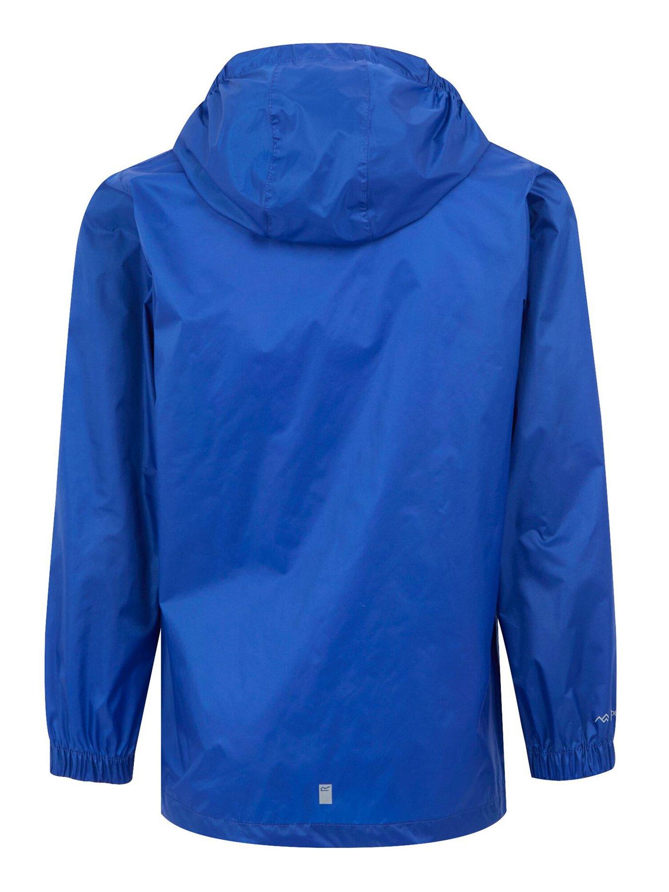 Image 5 of 5 of Regatta Kids Boys Pack It Iii Waterproof Shell Jacket - Blue