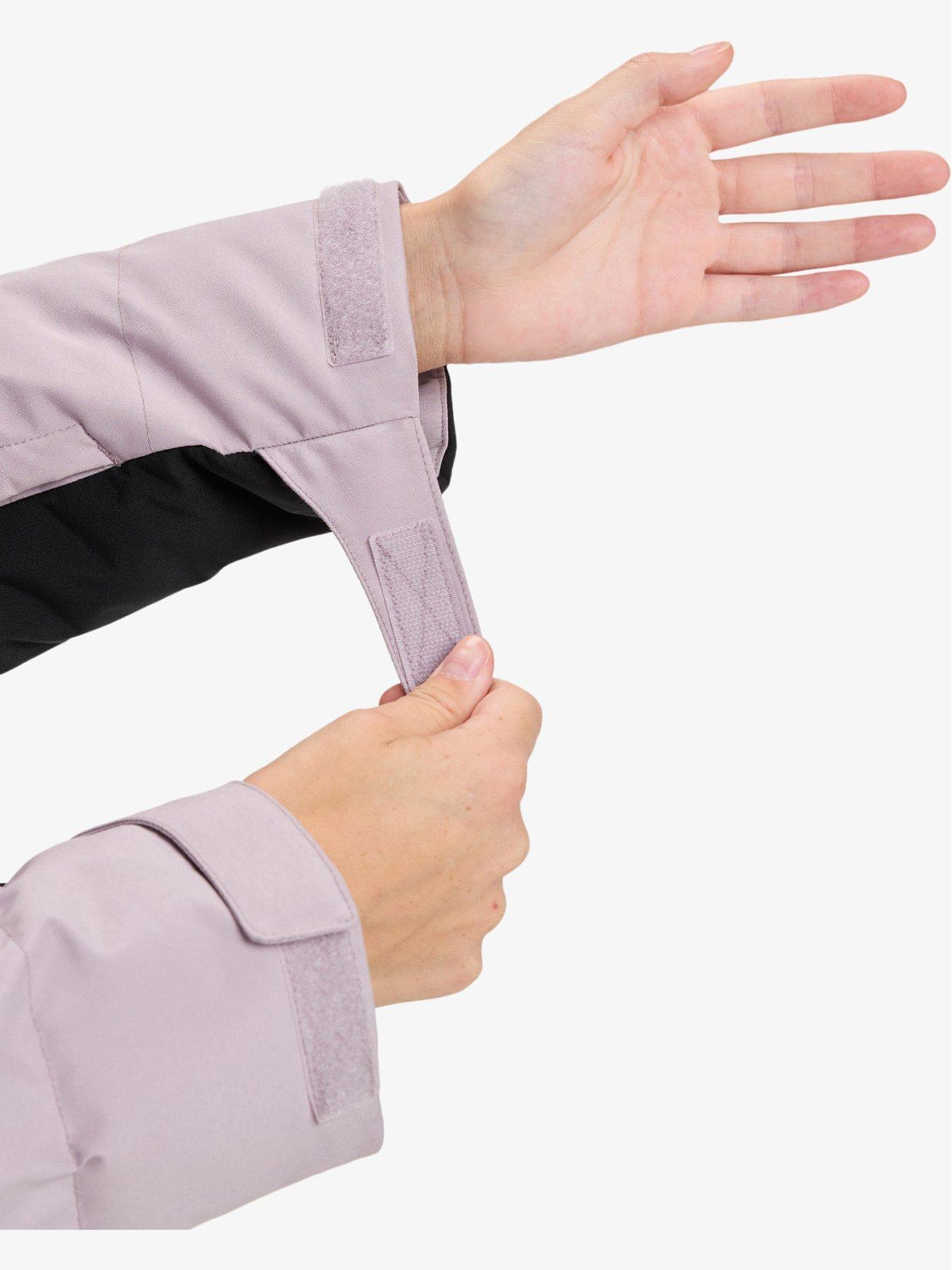  image of roxy-womens-skiing-snowyhill-puffy-jacket-purple