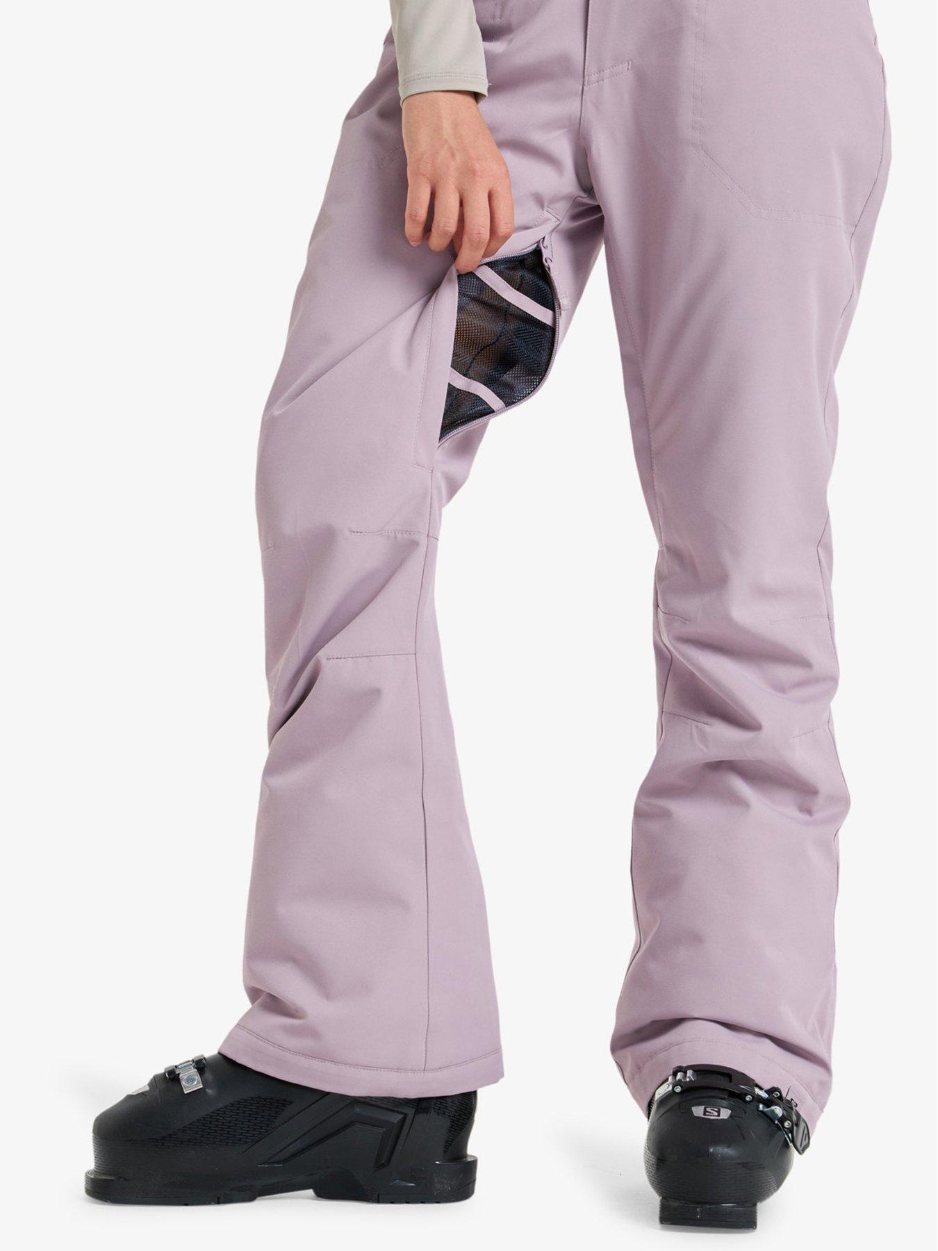 Image 4 of 6 of Roxy Womens Skiing Diversion Pants - Purple