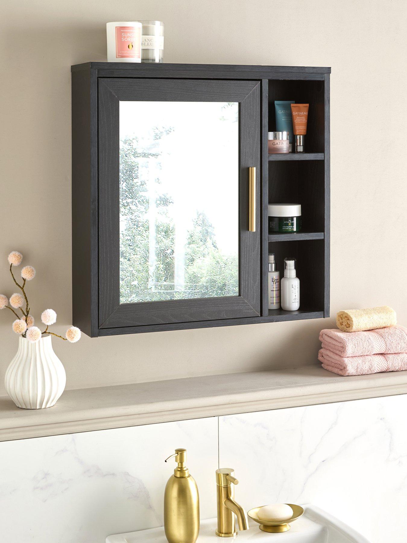 Image 1 of 7 of The Very Collection Ashford Wall Mirror Cabinet - FSC&reg; Certified