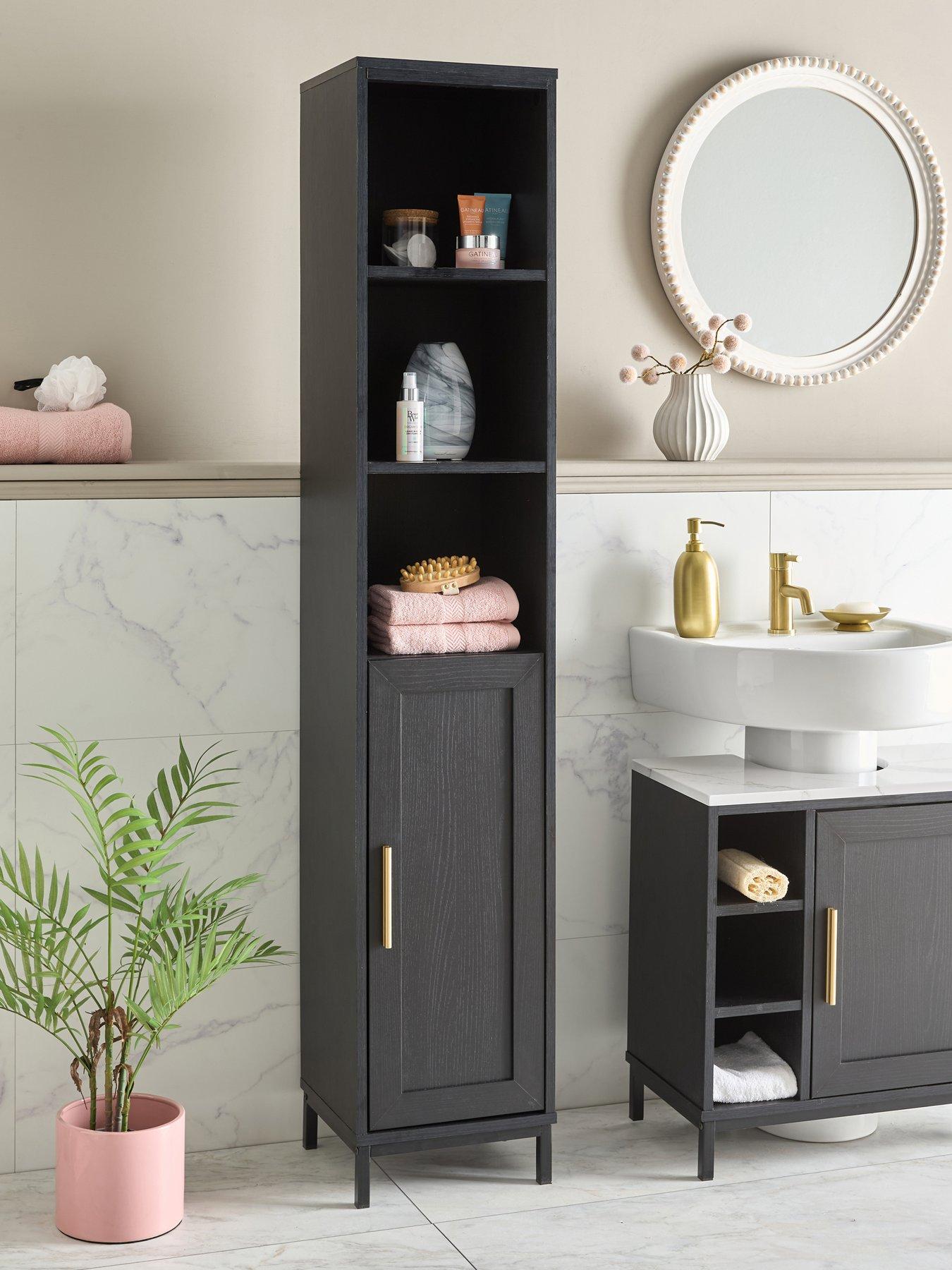 Image 1 of 7 of Very Home Ashford Tall Cabinet - FSC&reg; Certified