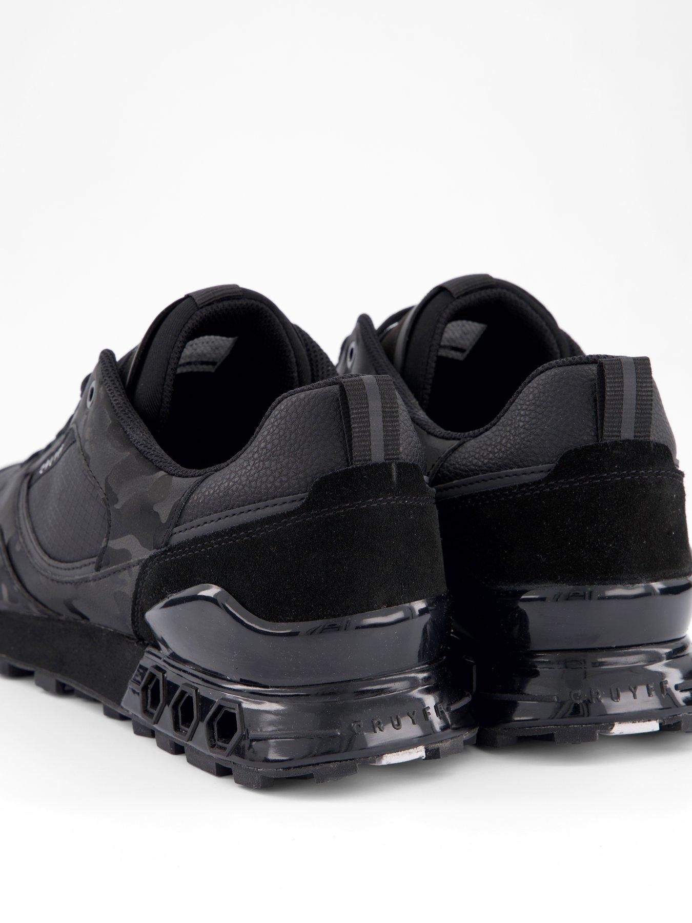  image of cruyff-snyper-camo-trainers--black