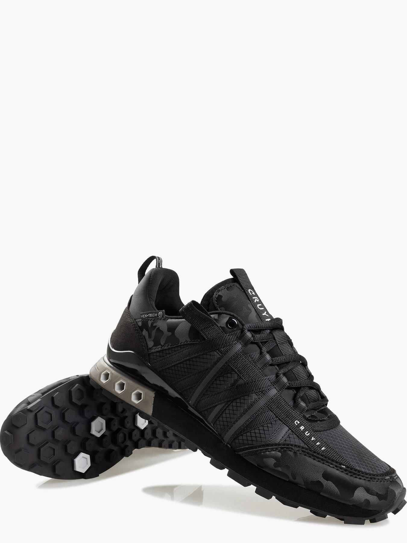 Image 4 of 7 of CRUYFF Fearia Hex-Tech- Black