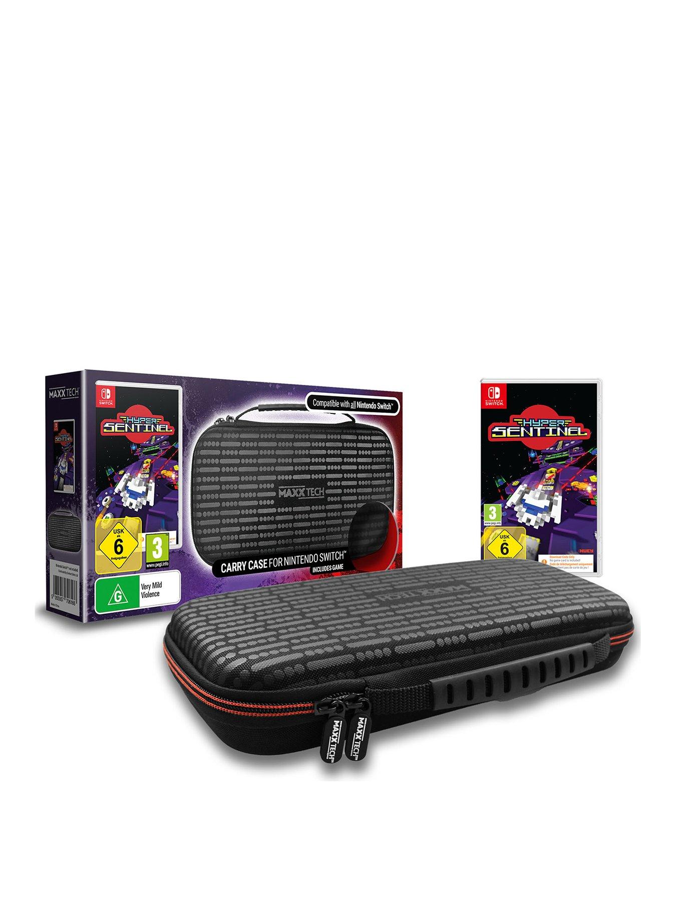 undefined Maxx Tech Premium Carry Case  &  Hyper Sentinel Bundle for Nintendo Switch